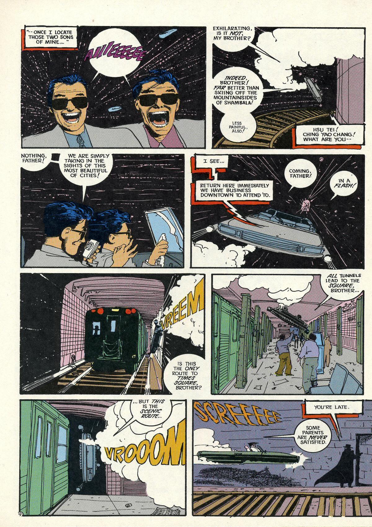 Read online The Shadow (1987) comic -  Issue #12 - 12