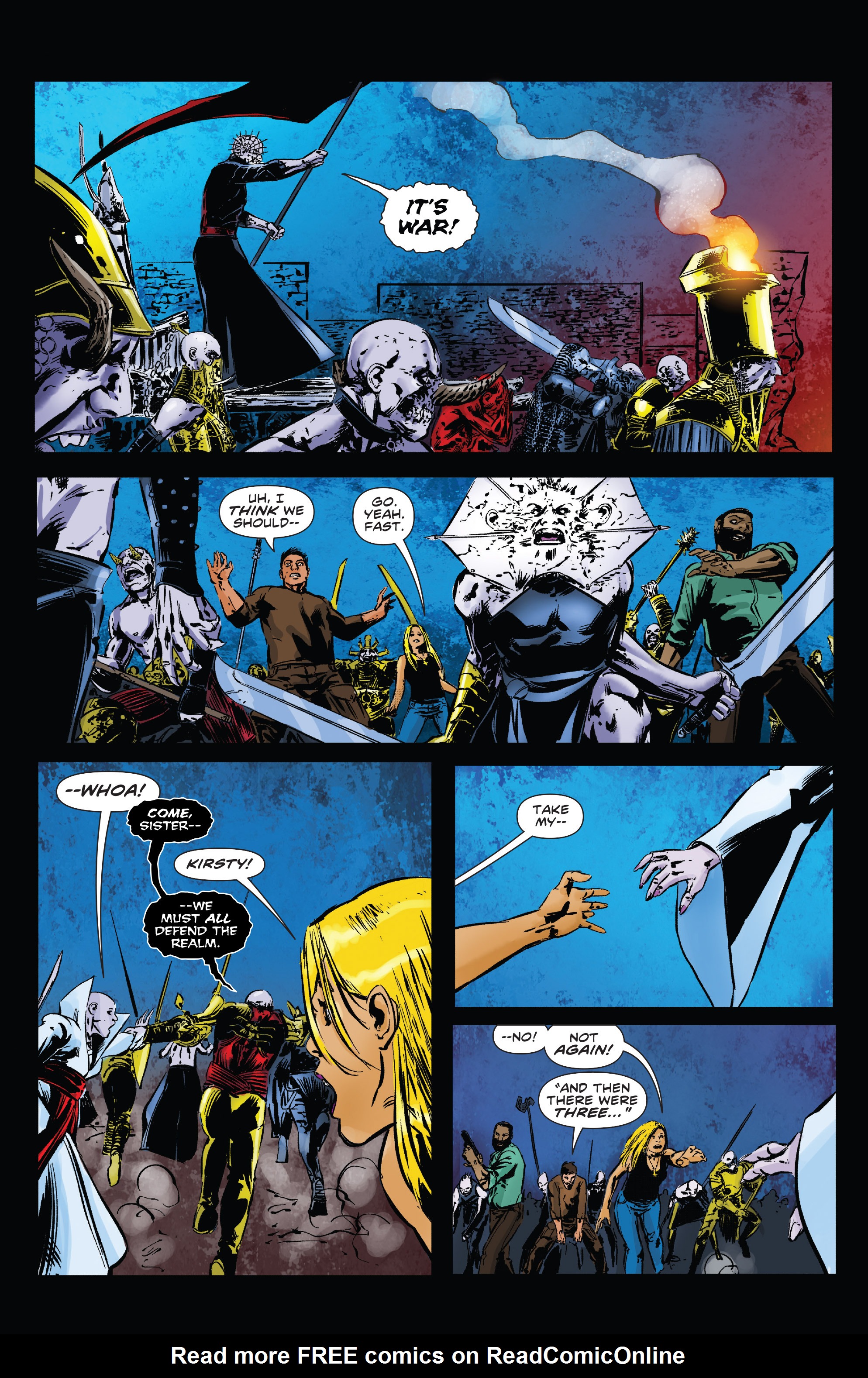 Read online Clive Barker's Hellraiser: The Dark Watch comic -  Issue # TPB 3 - 48