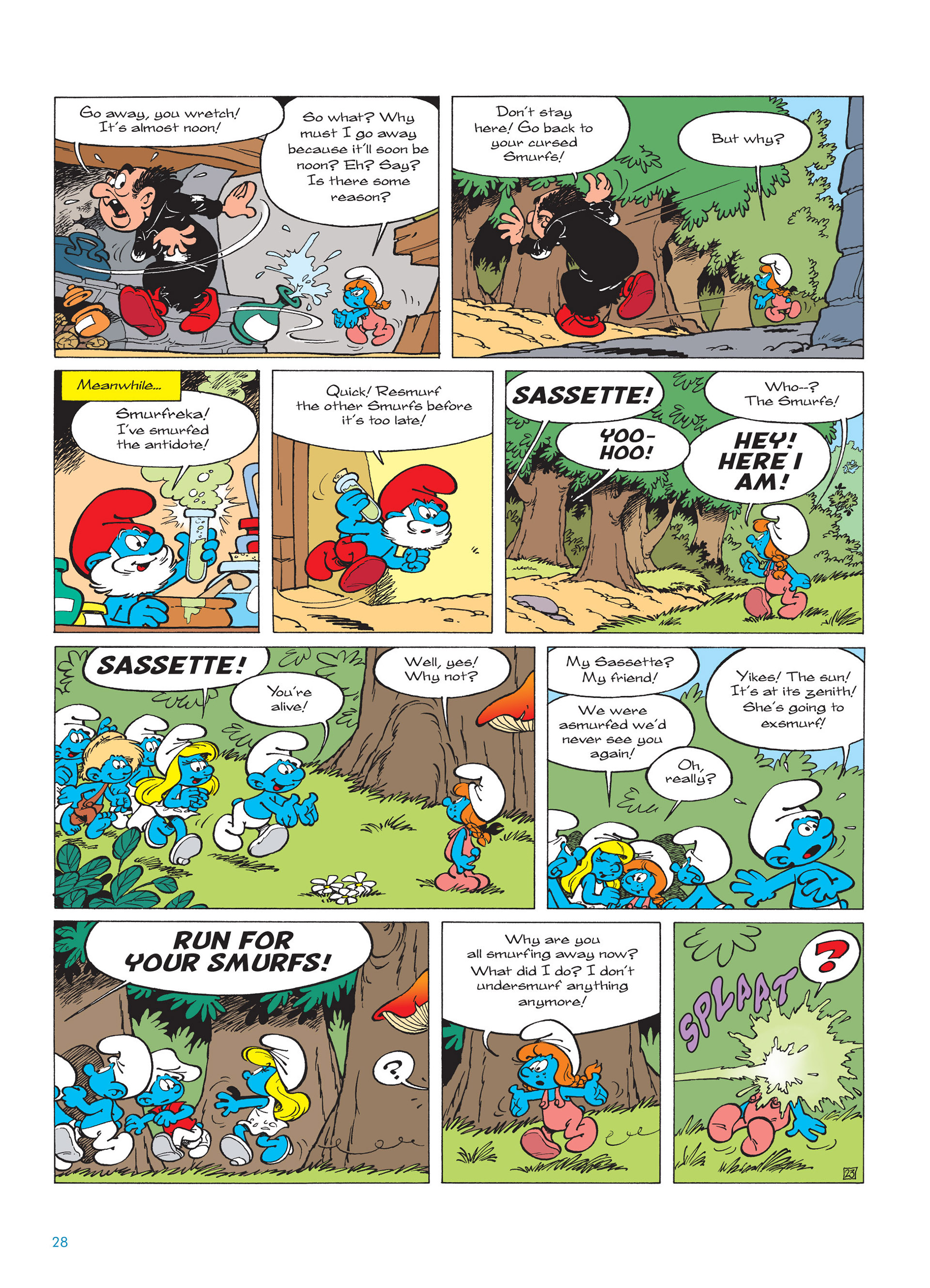 Read online The Smurfs comic -  Issue #15 - 29