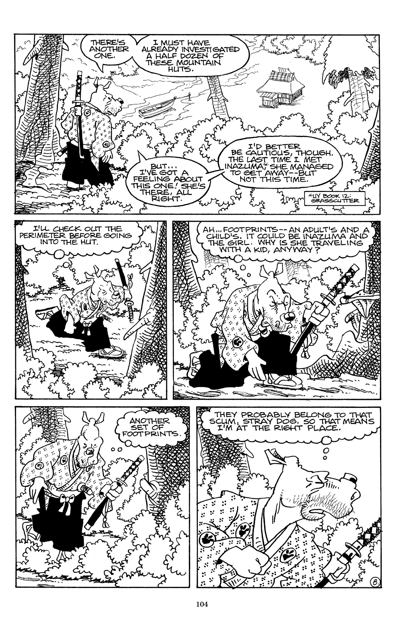 Read online The Usagi Yojimbo Saga comic -  Issue # TPB 5 - 101