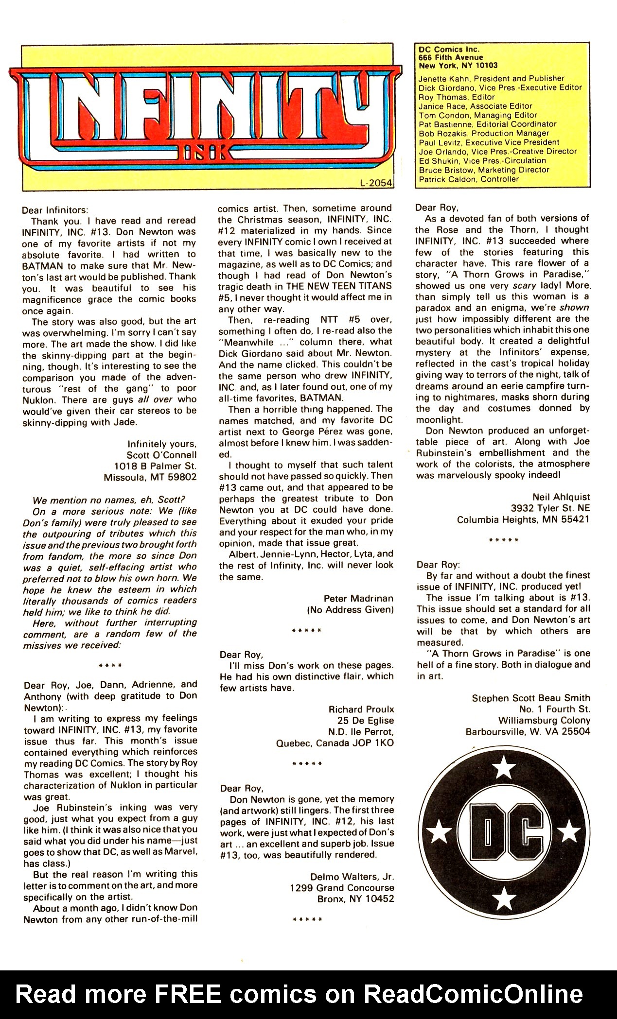 Read online Infinity Inc. (1984) comic -  Issue #18 - 33