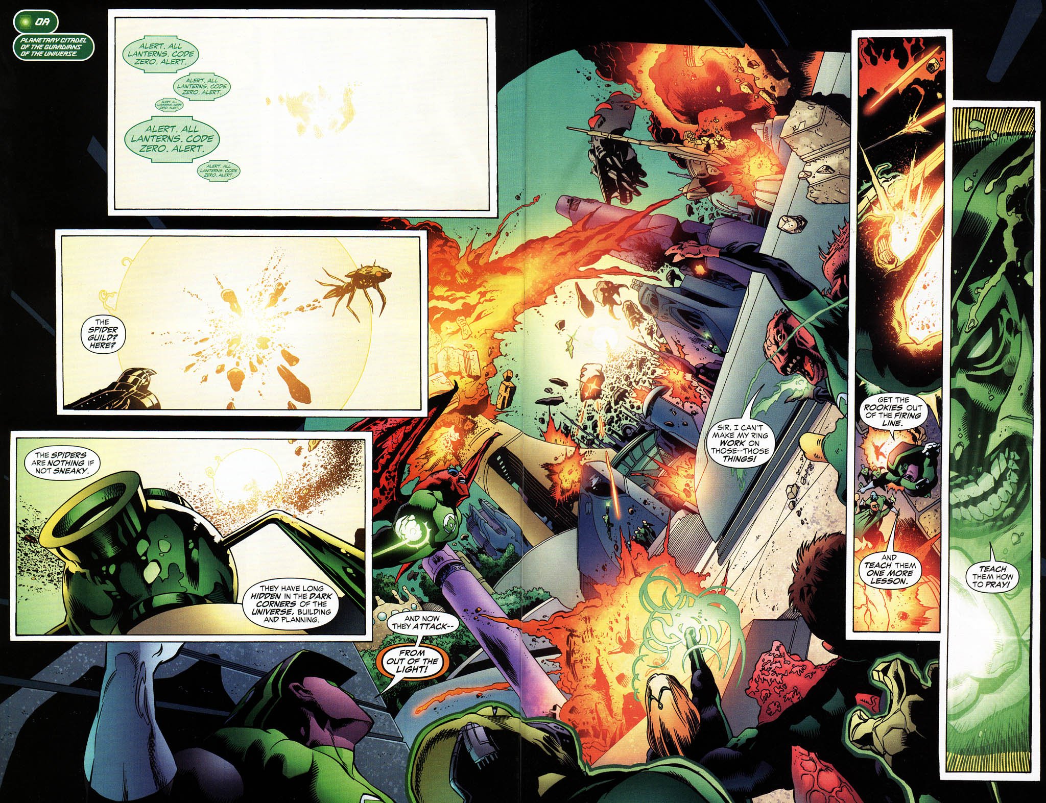 Read online Green Lantern Corps: Recharge comic -  Issue #4 - 20