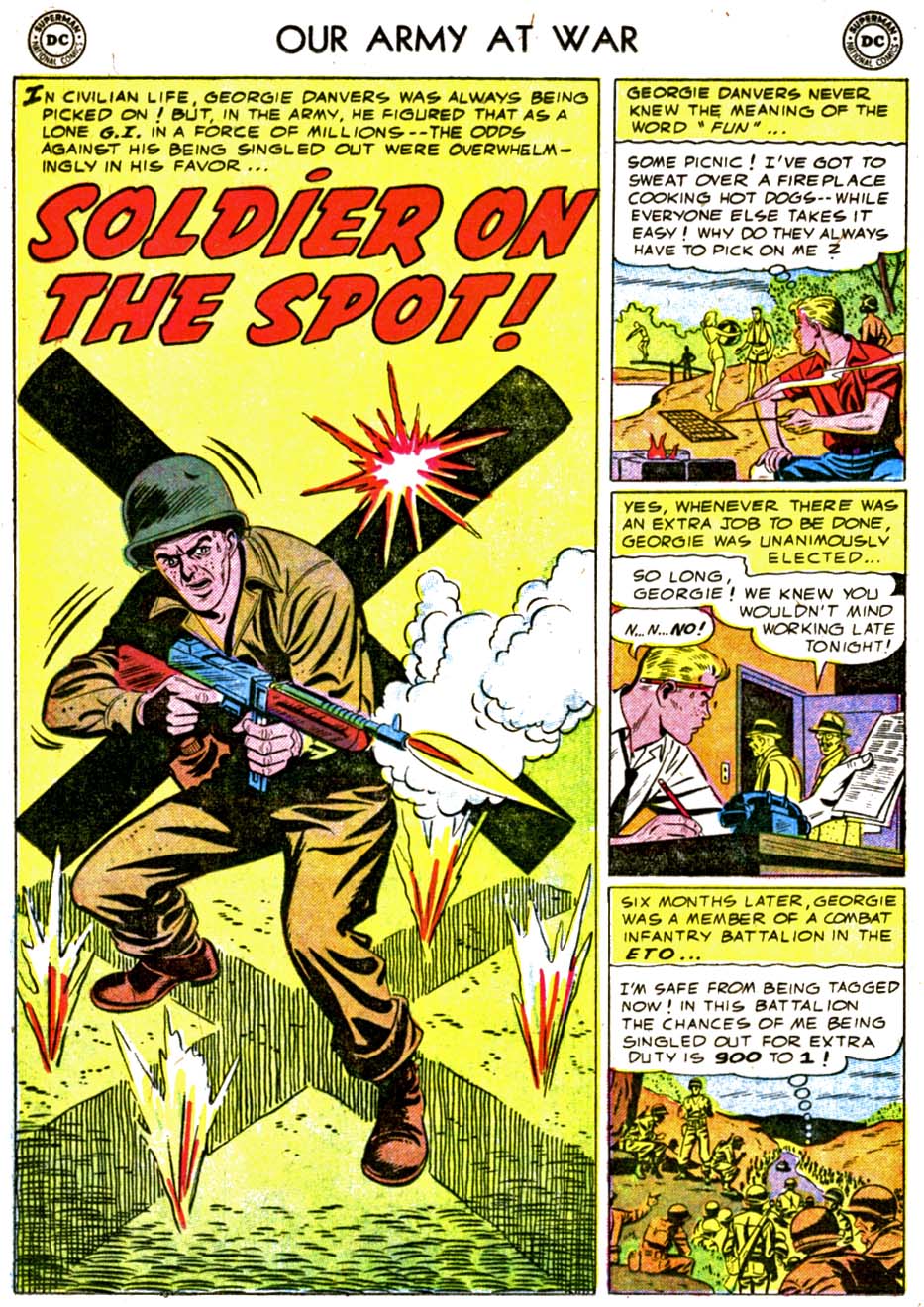 Read online Our Army at War (1952) comic -  Issue #44 - 12