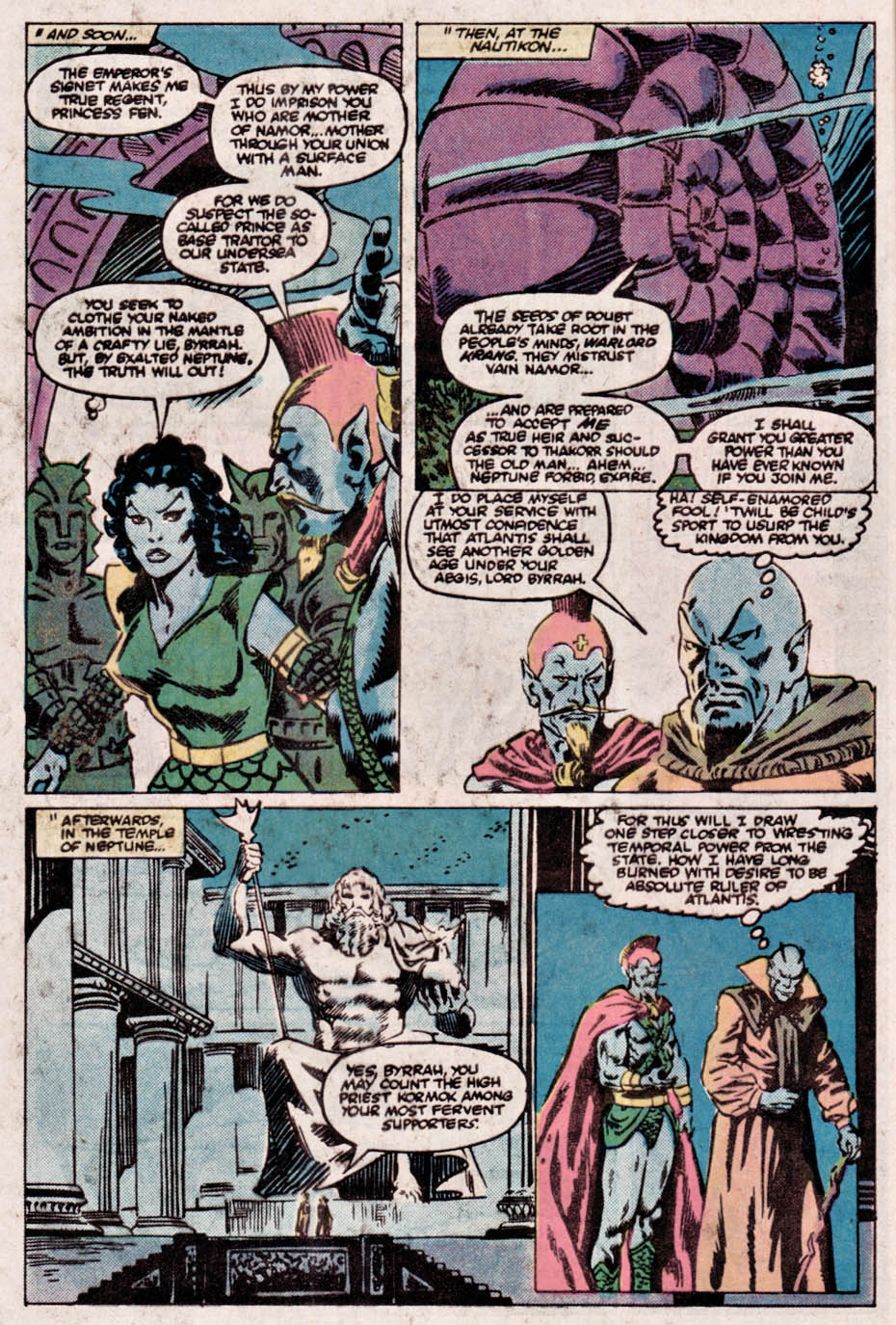 Read online What If? (1977) comic -  Issue #41 - The Sub-mariner had saved Atlantis from its destiny - 9