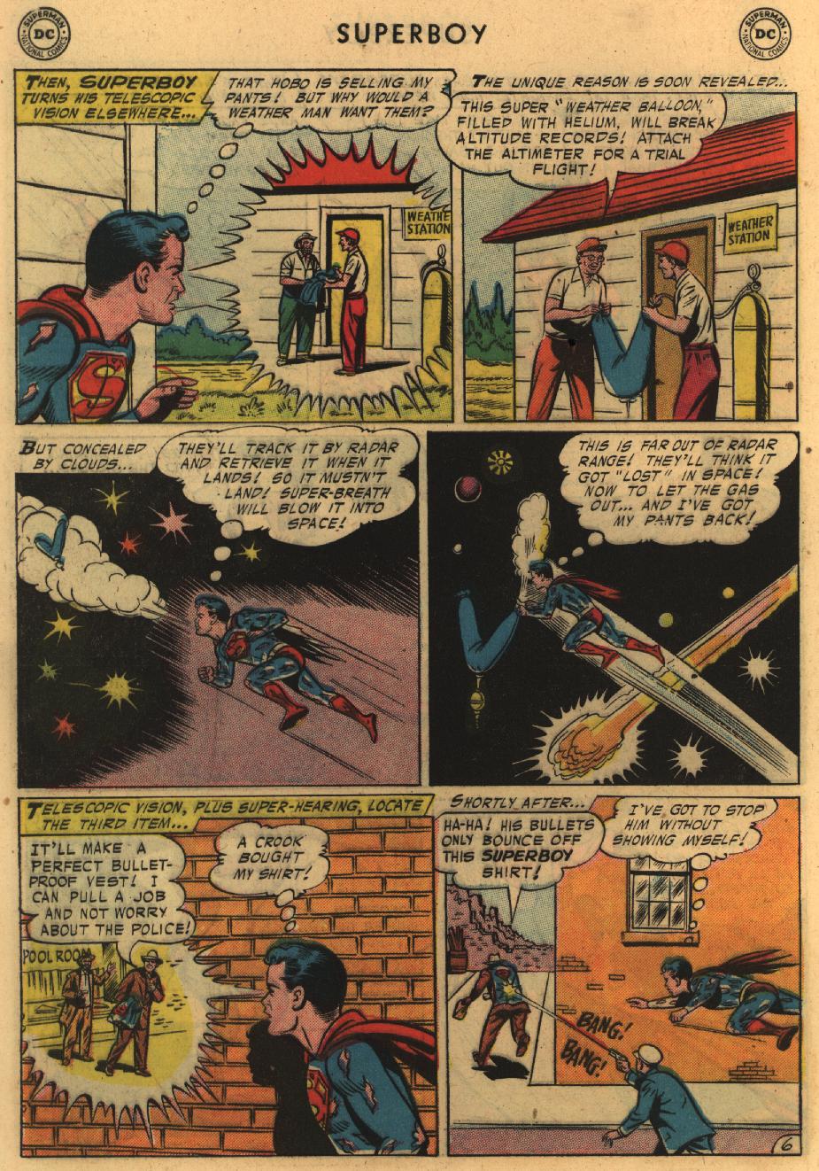 Read online Superboy (1949) comic -  Issue #53 - 7