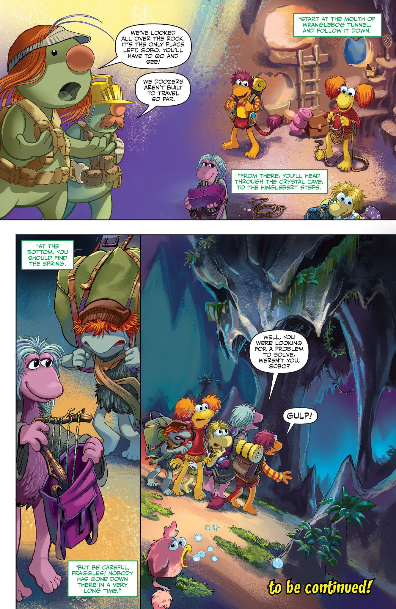 Read online Jim Henson's Fraggle Rock: Journey to the Everspring comic -  Issue #1 - 22