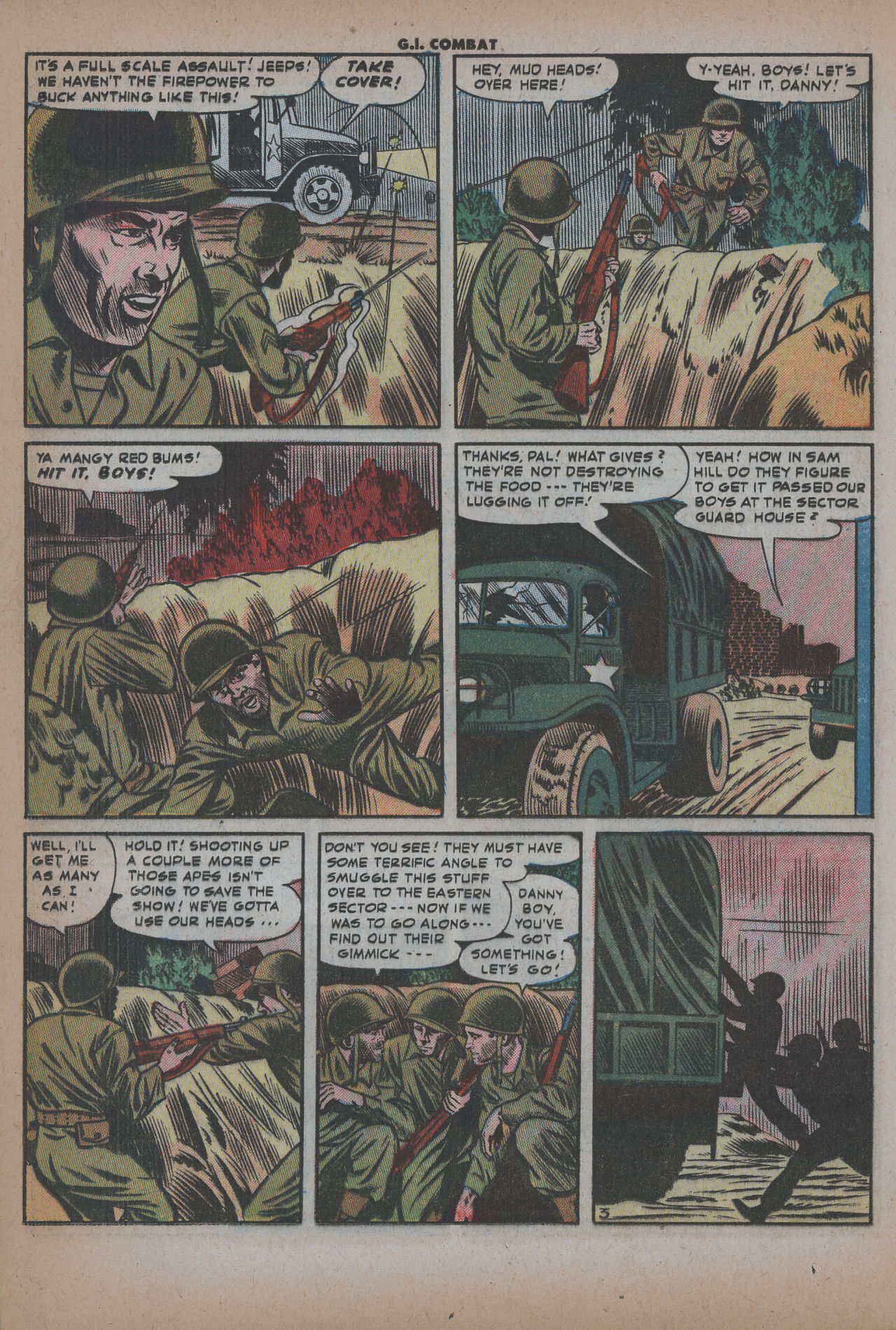 Read online G.I. Combat (1952) comic -  Issue #14 - 14