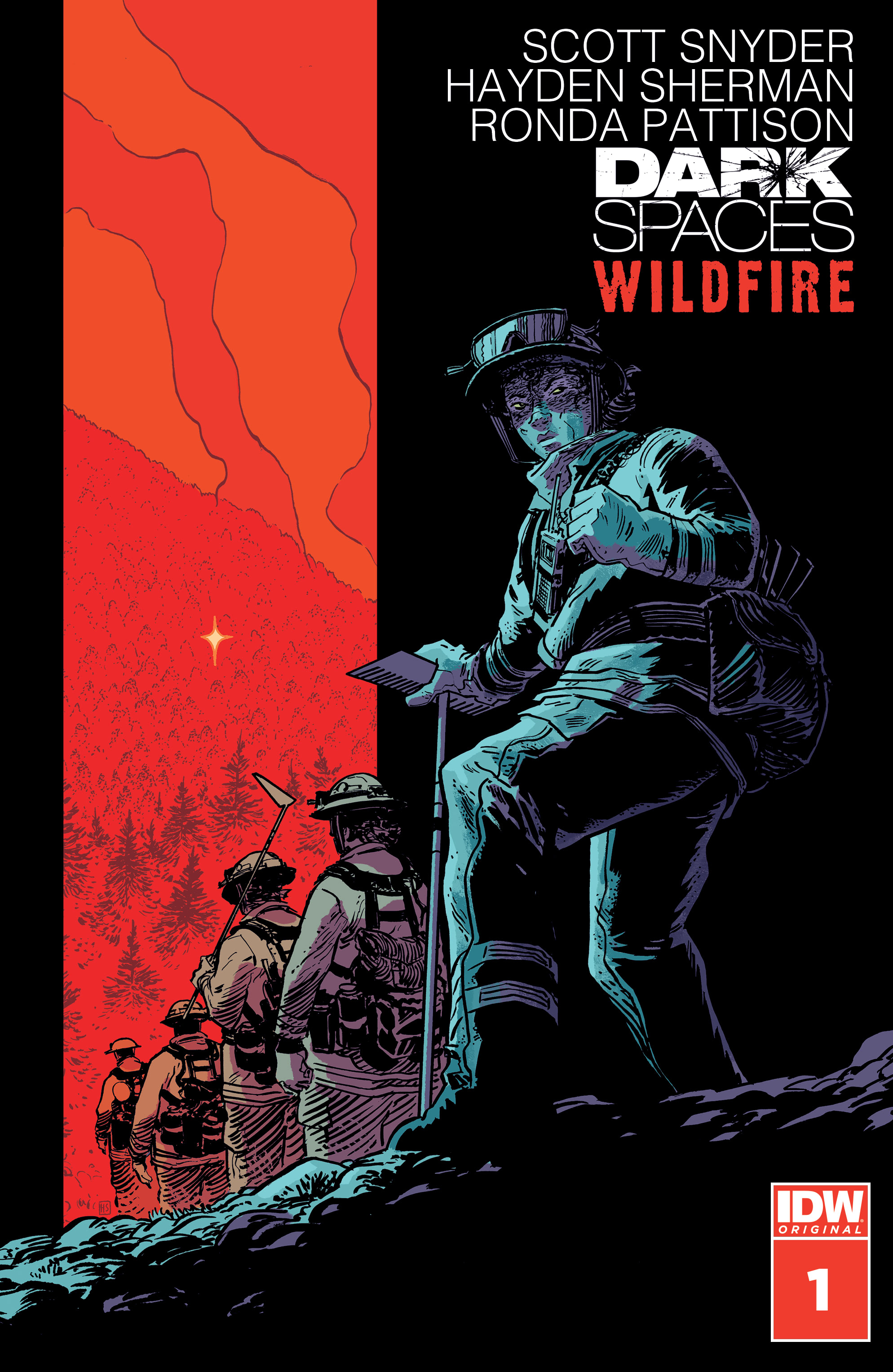 Read online Dark Spaces: Wildfire comic -  Issue #1 - 1