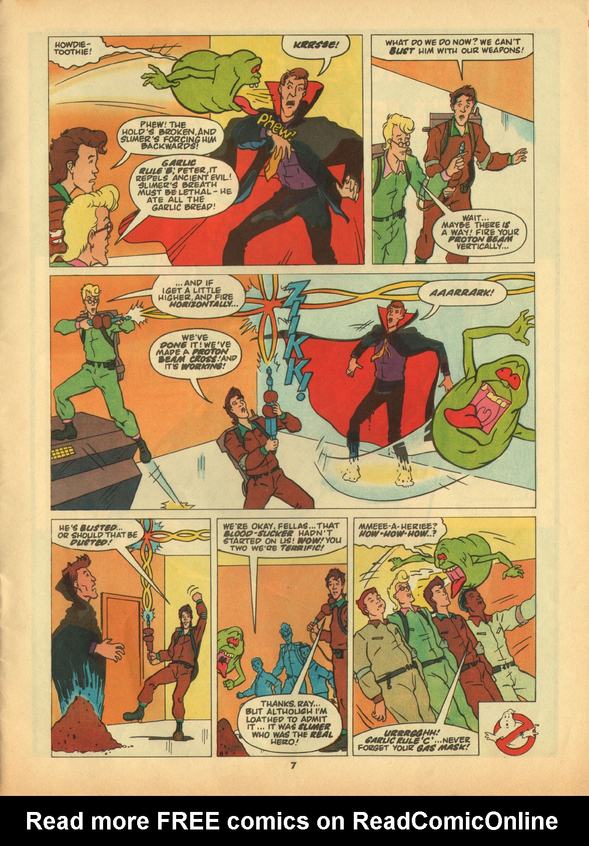 Read online The Real Ghostbusters comic -  Issue #26 - 7