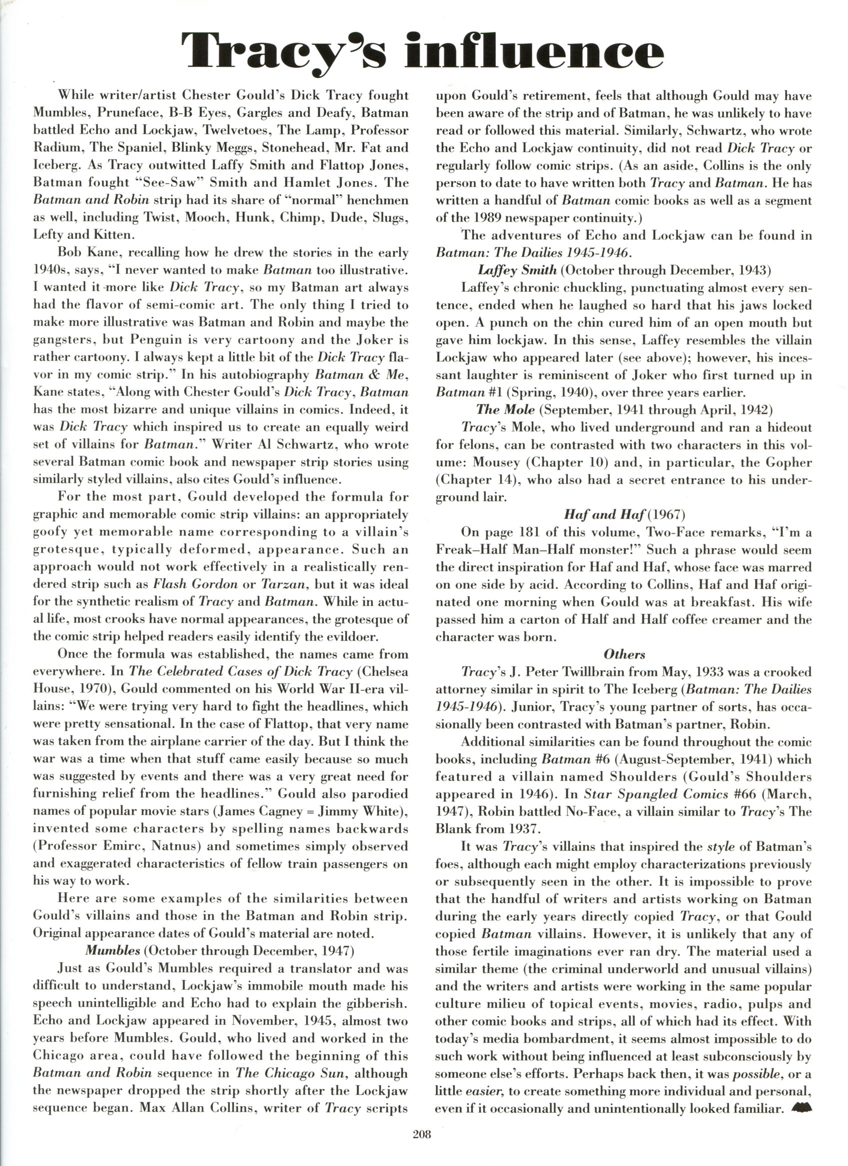 Read online Batman: The Sunday Classics comic -  Issue # TPB - 214