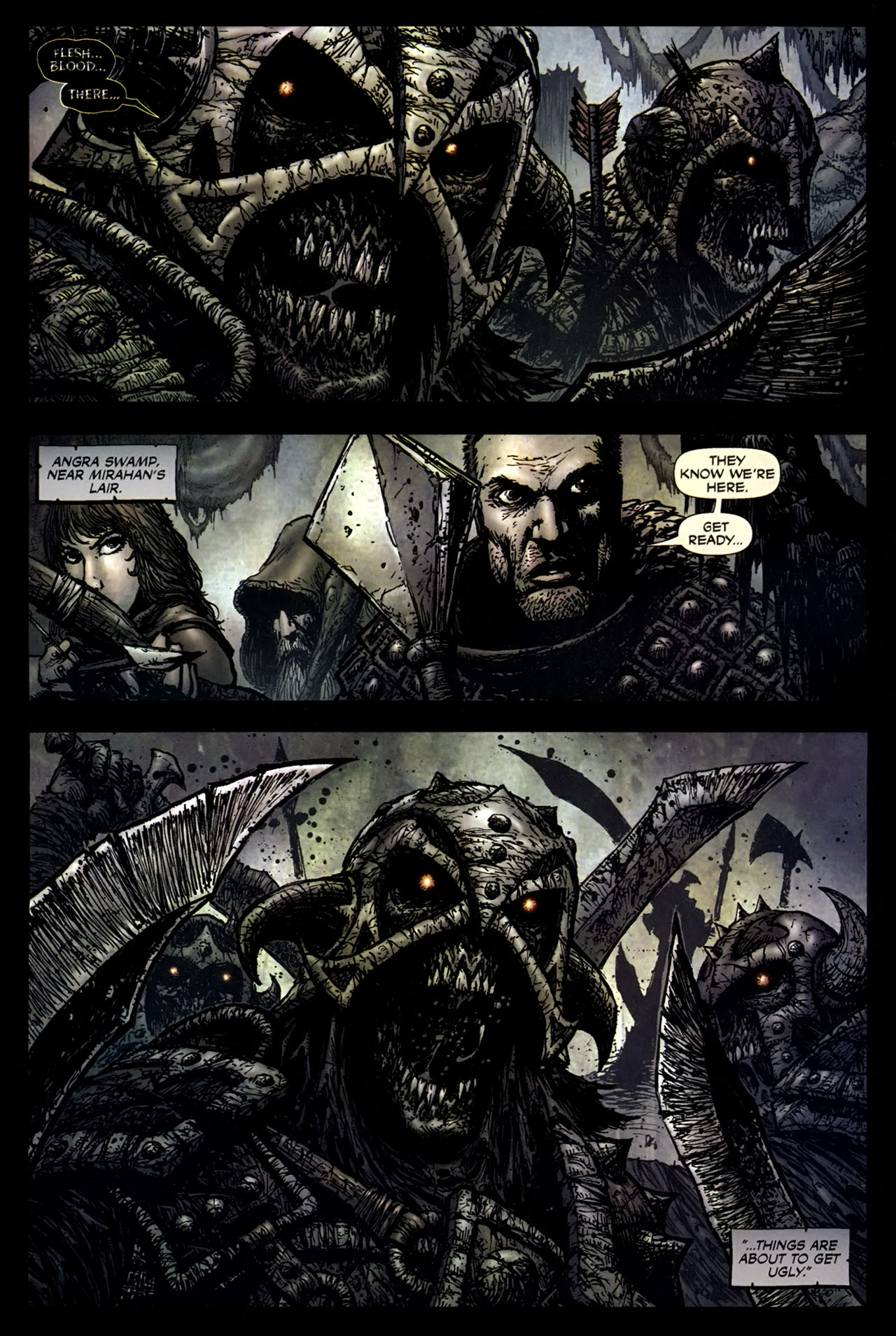 Read online Frank Frazetta's Death Dealer comic -  Issue #6 - 5