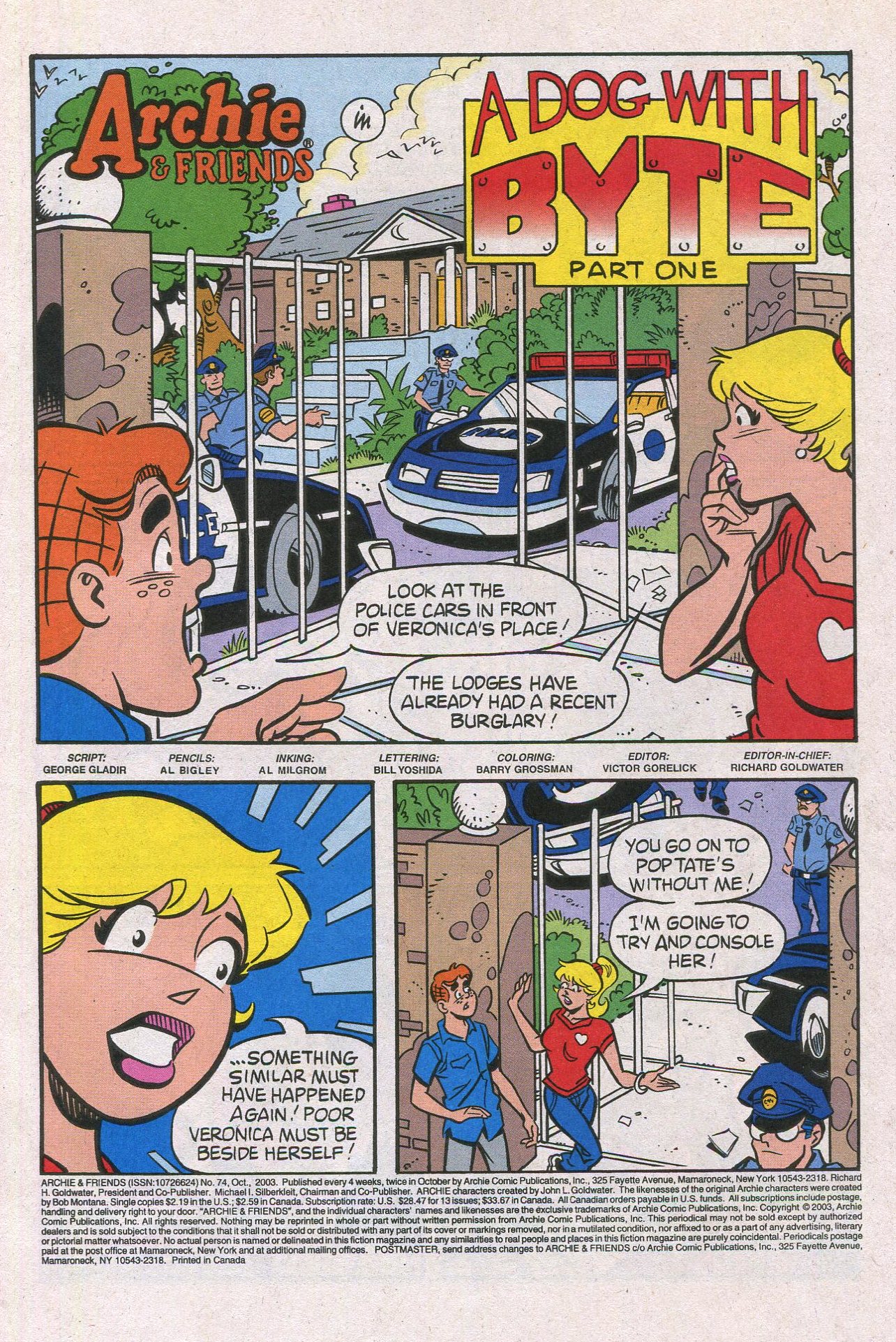 Read online Archie & Friends (1992) comic -  Issue #74 - 3
