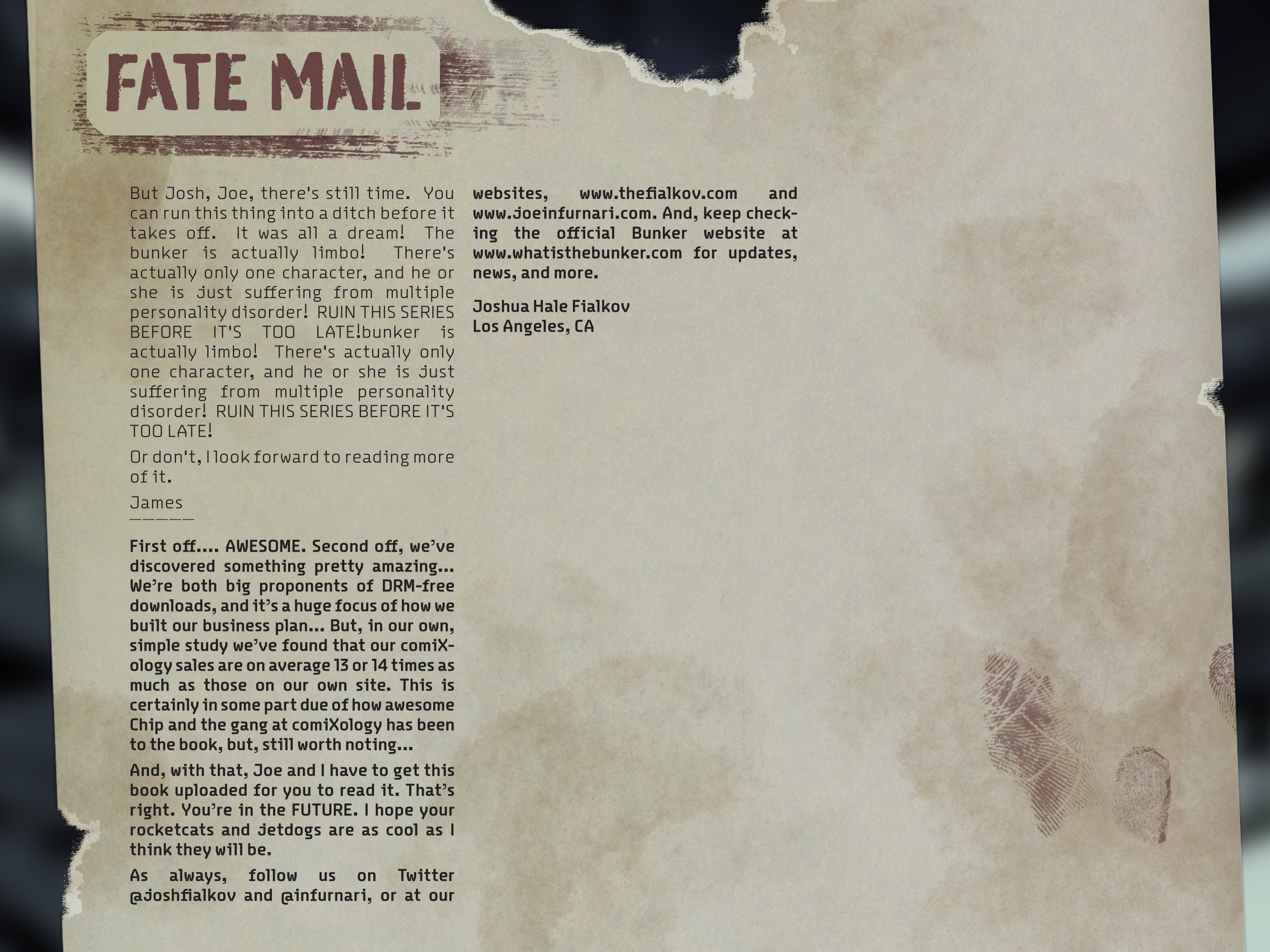 Read online The Bunker (2013) comic -  Issue #4 - 22