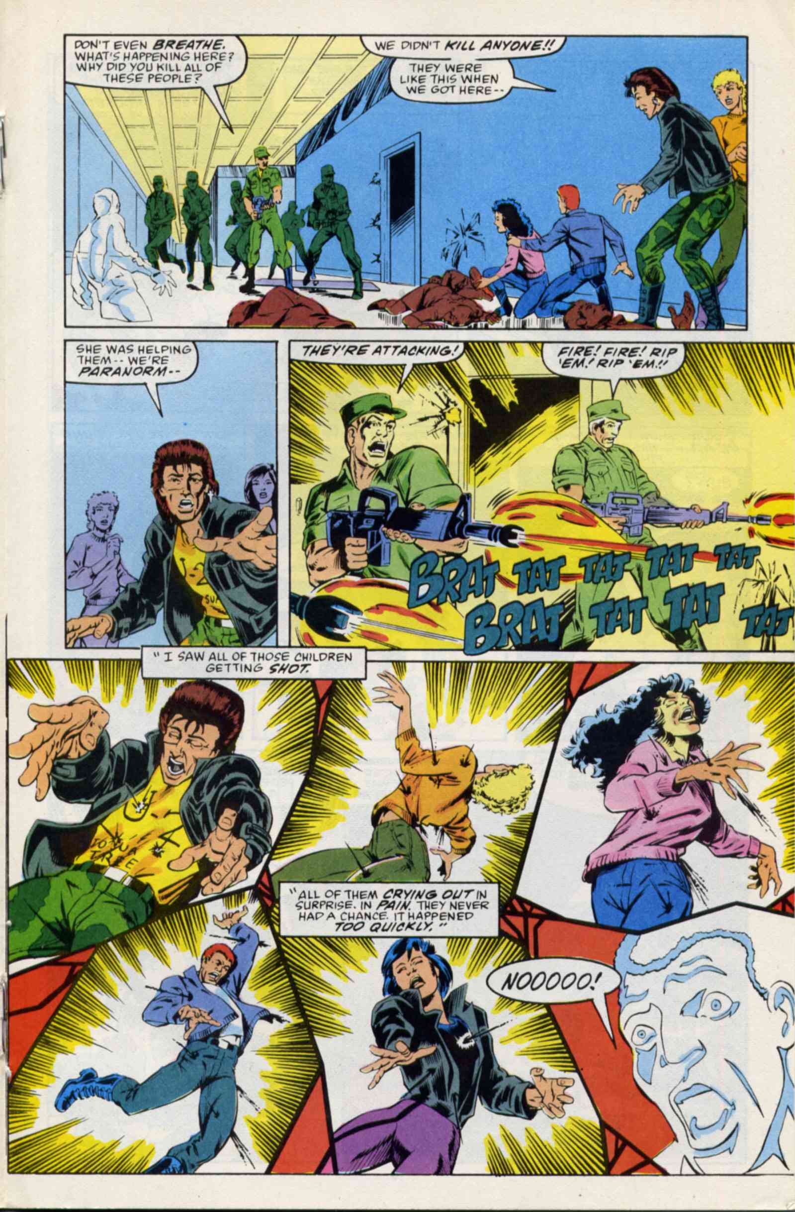 Read online Psi-Force comic -  Issue #24 - 19