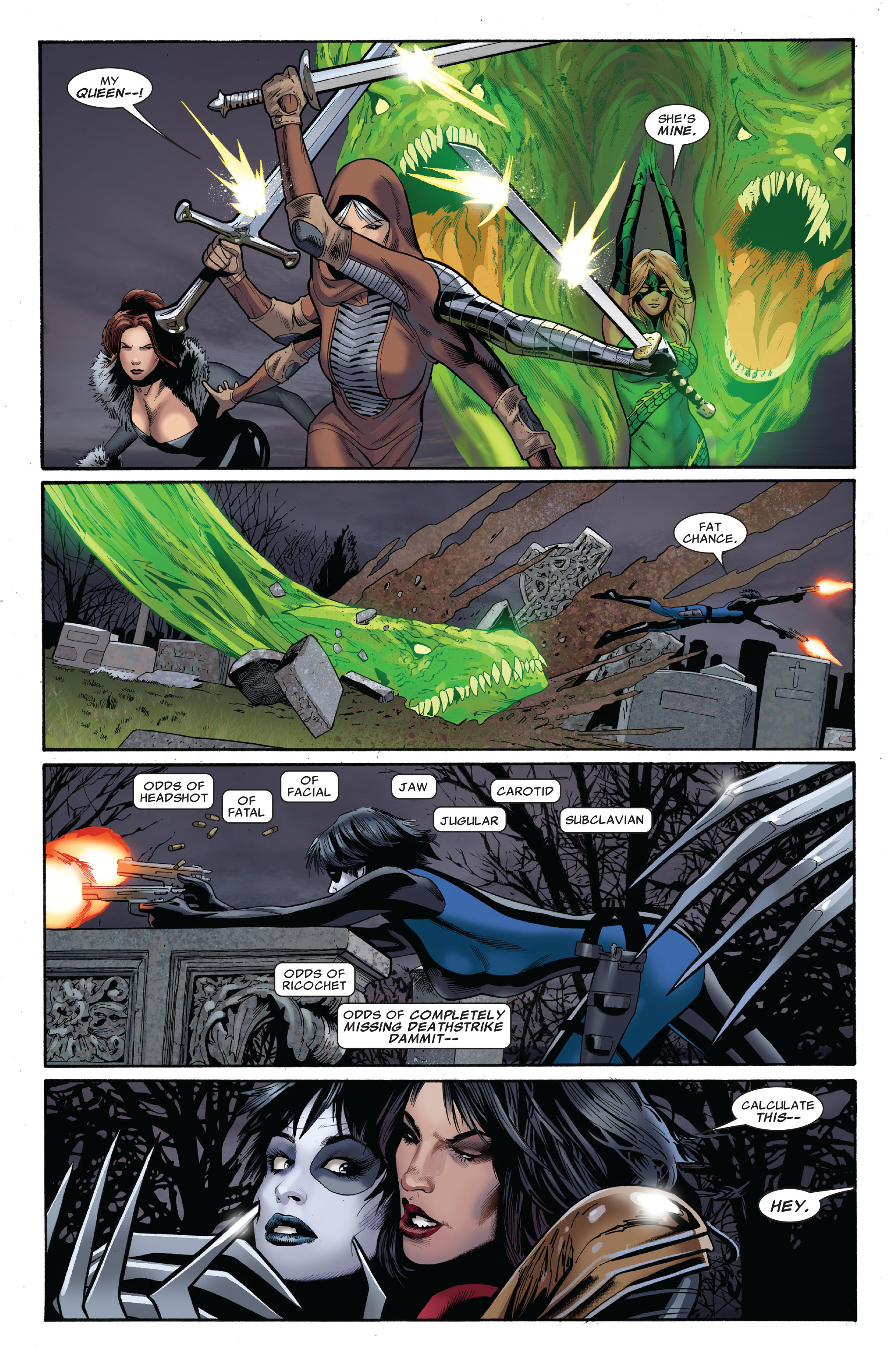 Read online Uncanny X-Men: Sisterhood comic -  Issue # TPB - 89