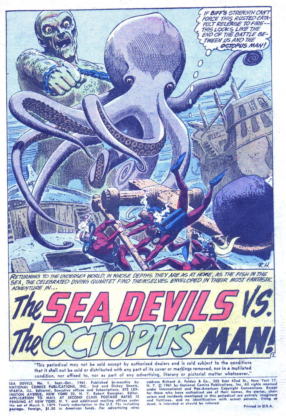 Read online Sea Devils comic -  Issue #1 - 4