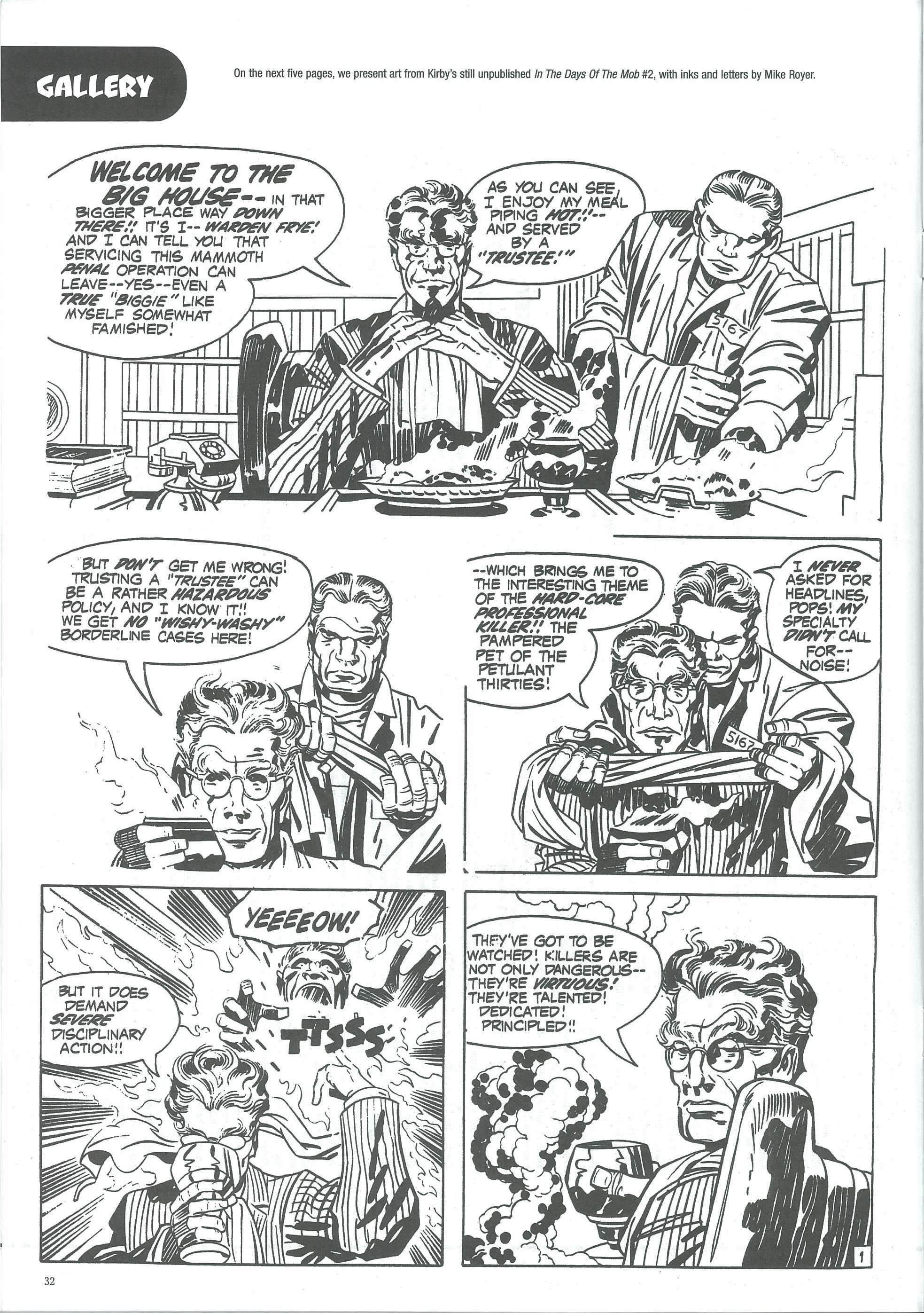 Read online The Jack Kirby Collector comic -  Issue #32 - 34