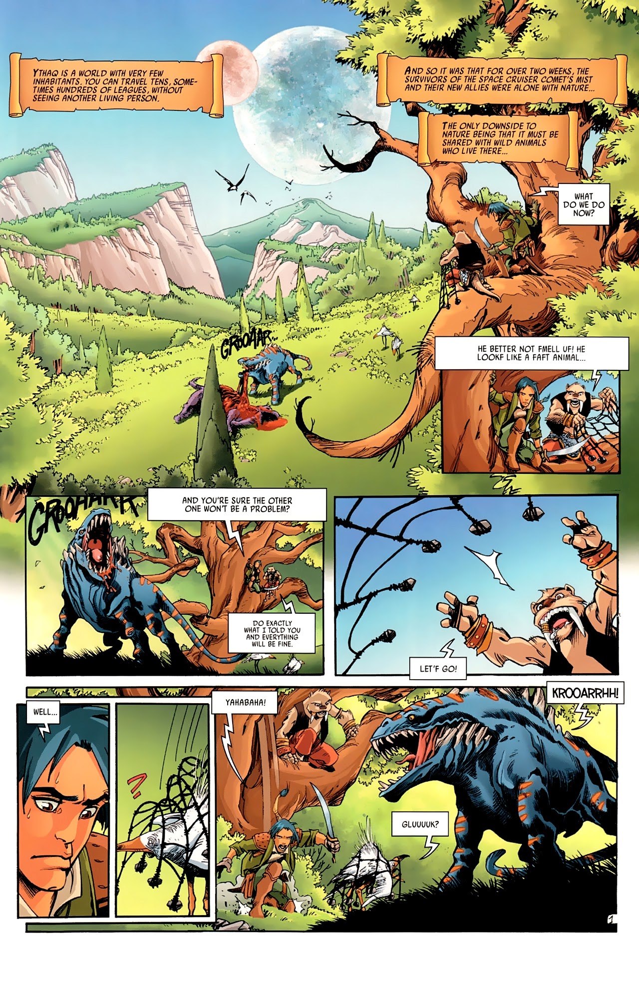 Read online Ythaq: The Forsaken World comic -  Issue #2 - 7