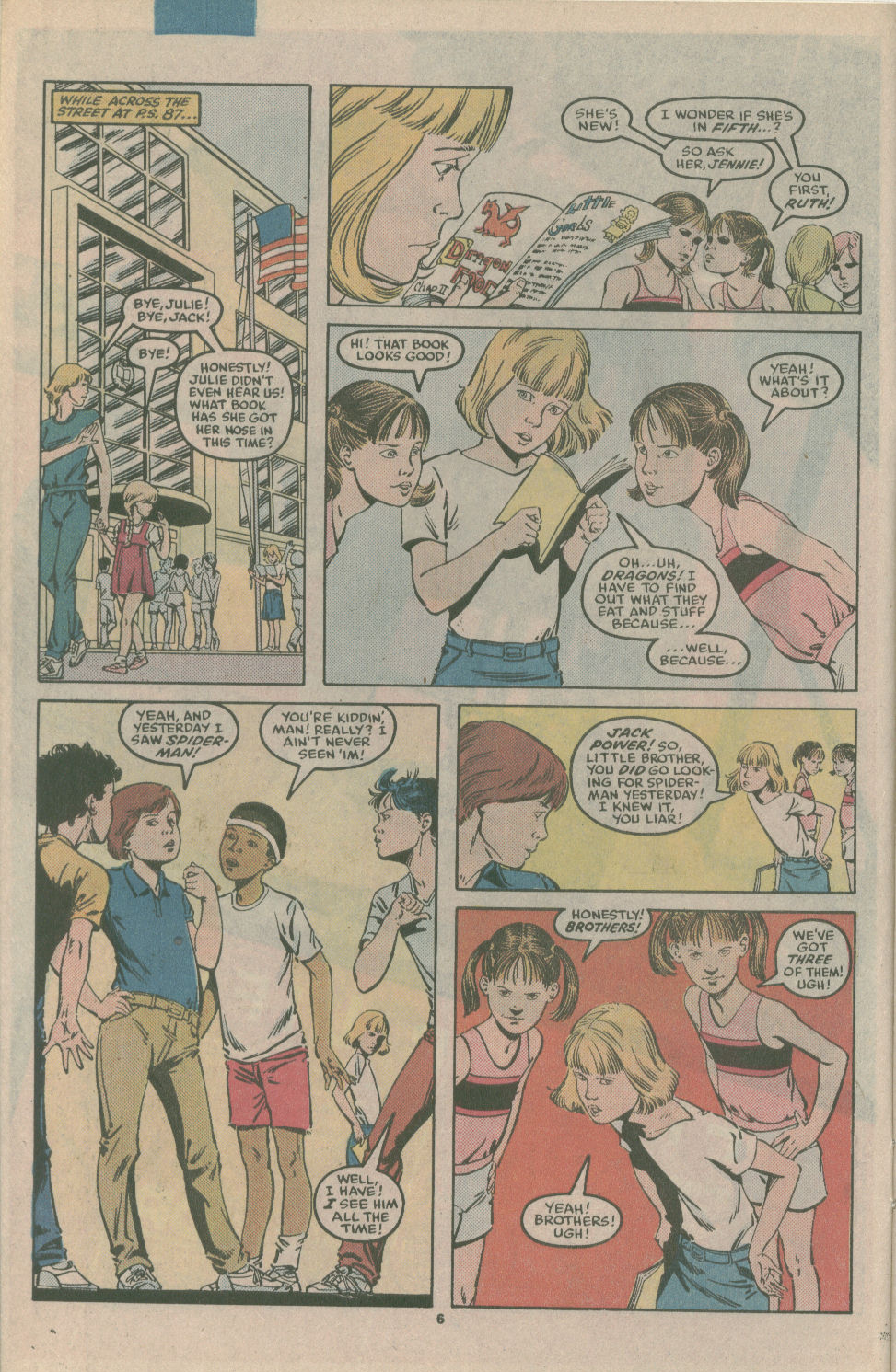 Read online Power Pack (1984) comic -  Issue #7 - 8