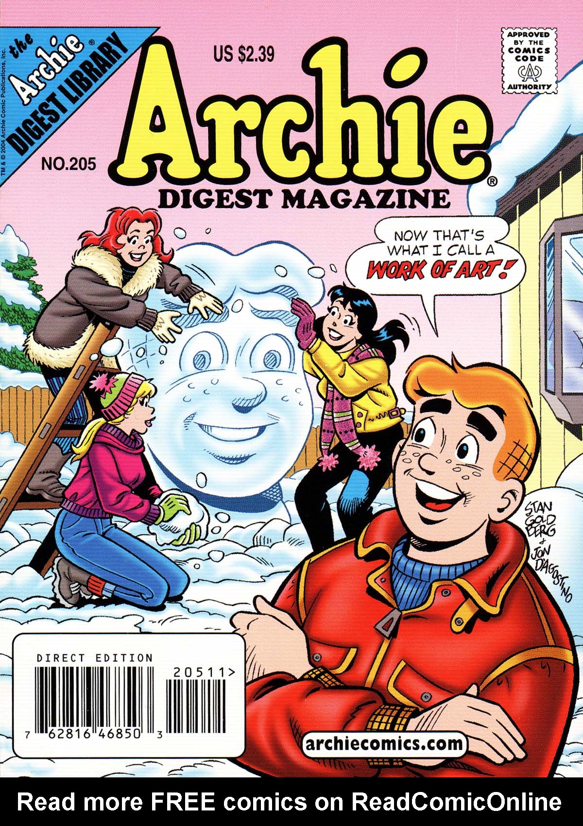 Read online Archie Digest Magazine comic -  Issue #205 - 1