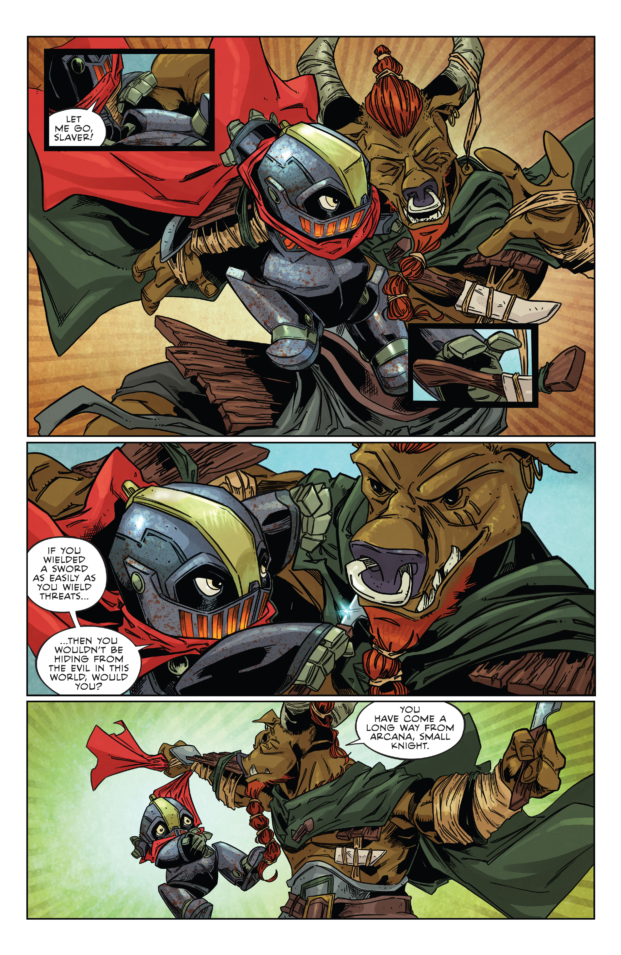 Read online Canto III: Lionhearted comic -  Issue #4 - 5