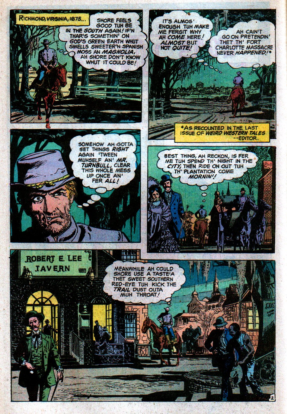 Read online Weird Western Tales (1972) comic -  Issue #30 - 3