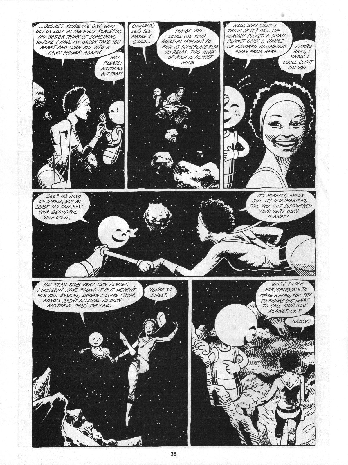 Read online Love and Rockets (1982) comic -  Issue #4 - 40