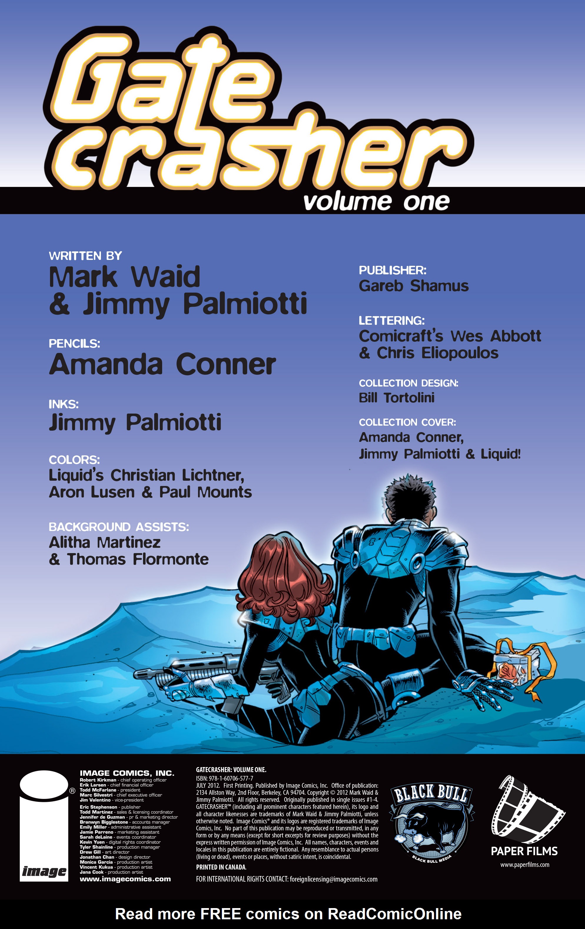 Read online Gatecrasher: Ring of Fire comic -  Issue # _TPB - 3