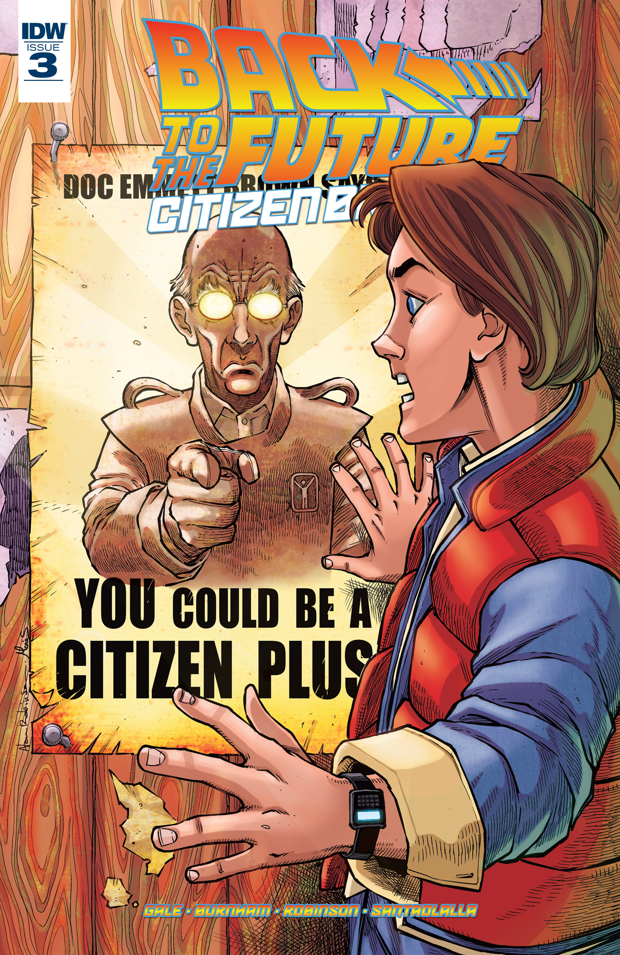 Read online Back to the Future: Citizen Brown comic -  Issue #3 - 1