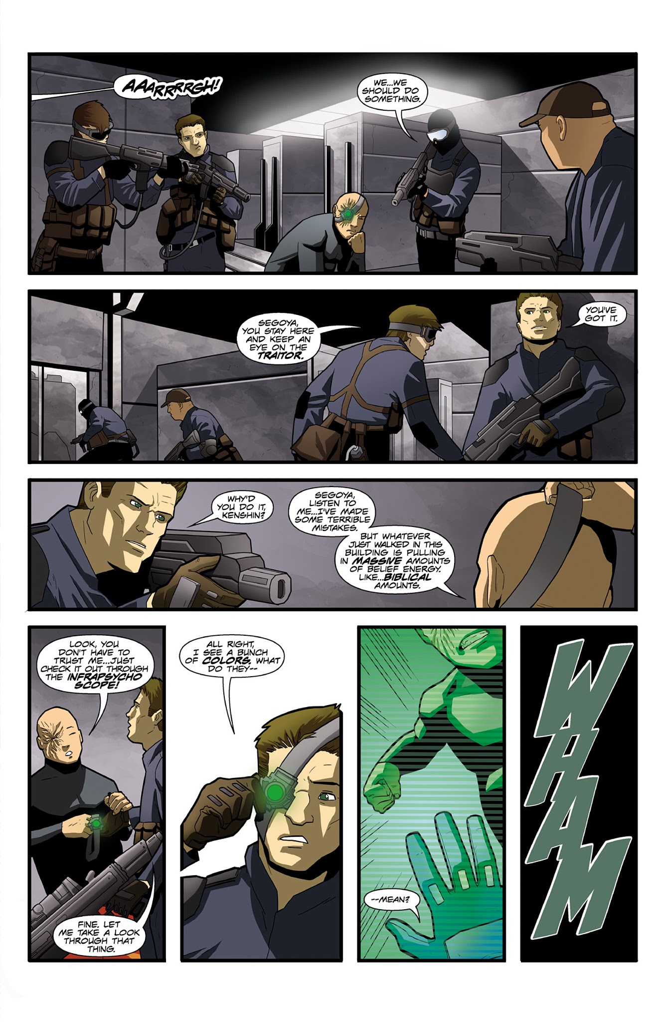 Read online S.H.O.O.T. First comic -  Issue #4 - 7