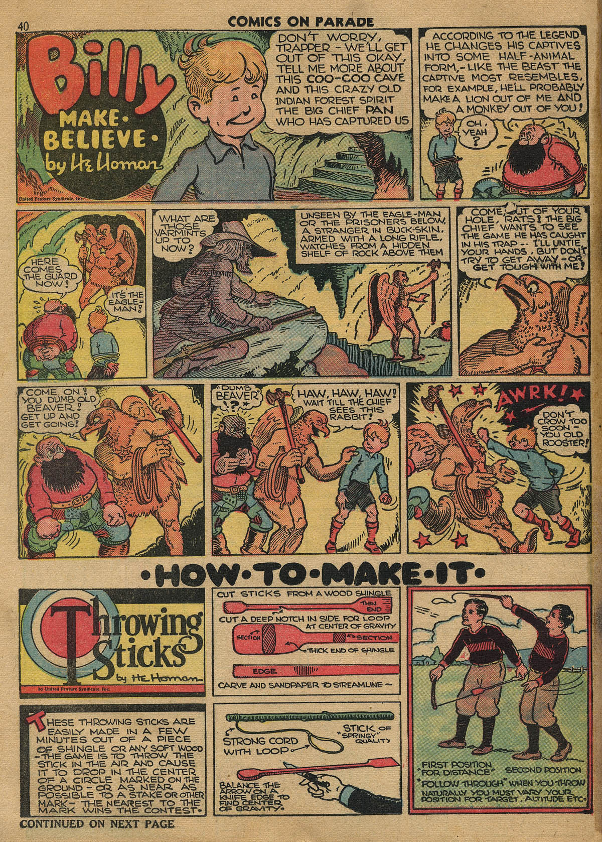 Read online Comics on Parade comic -  Issue #9 - 34