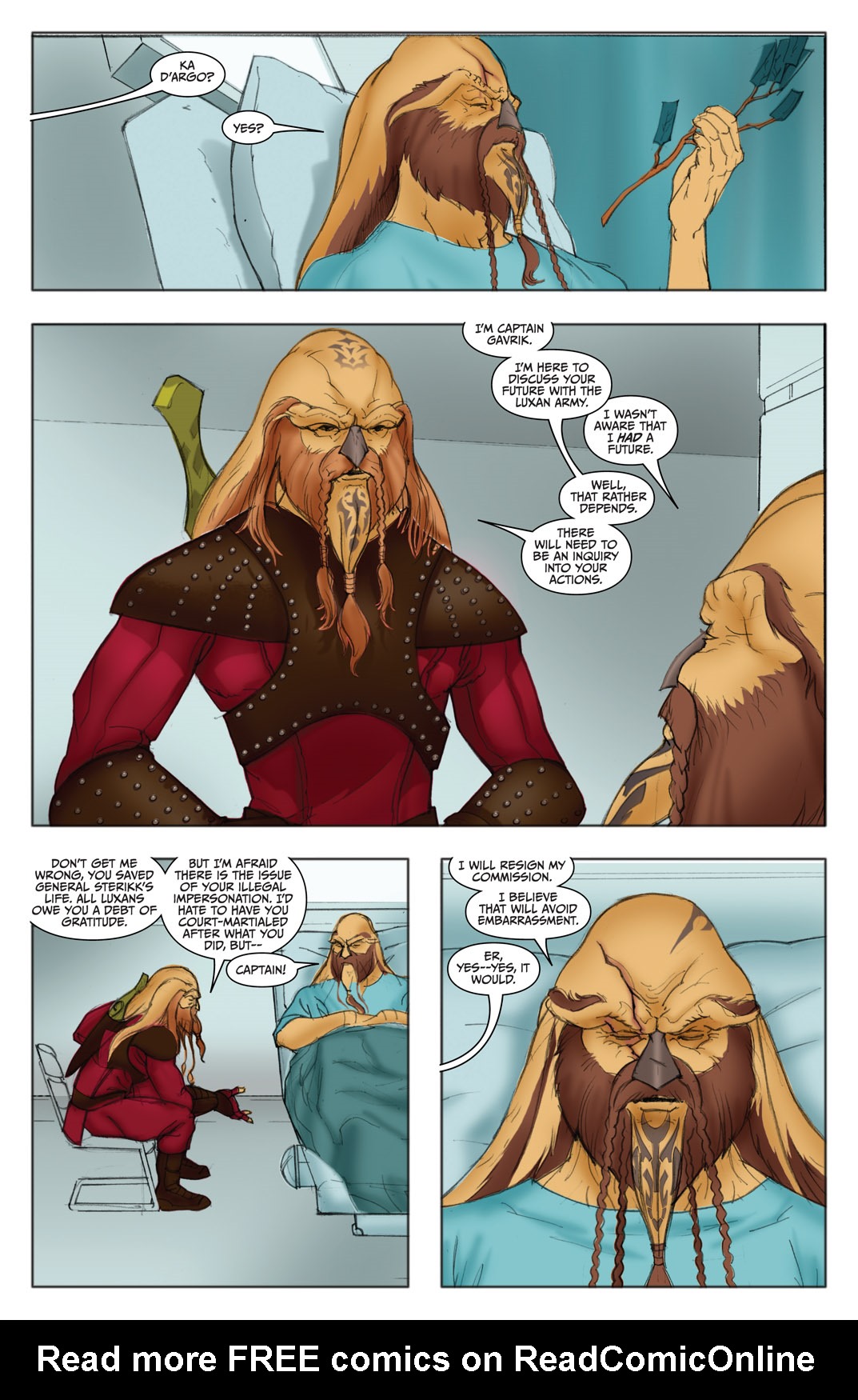 Read online Farscape: D'Argo's Trial comic -  Issue #1 - 14