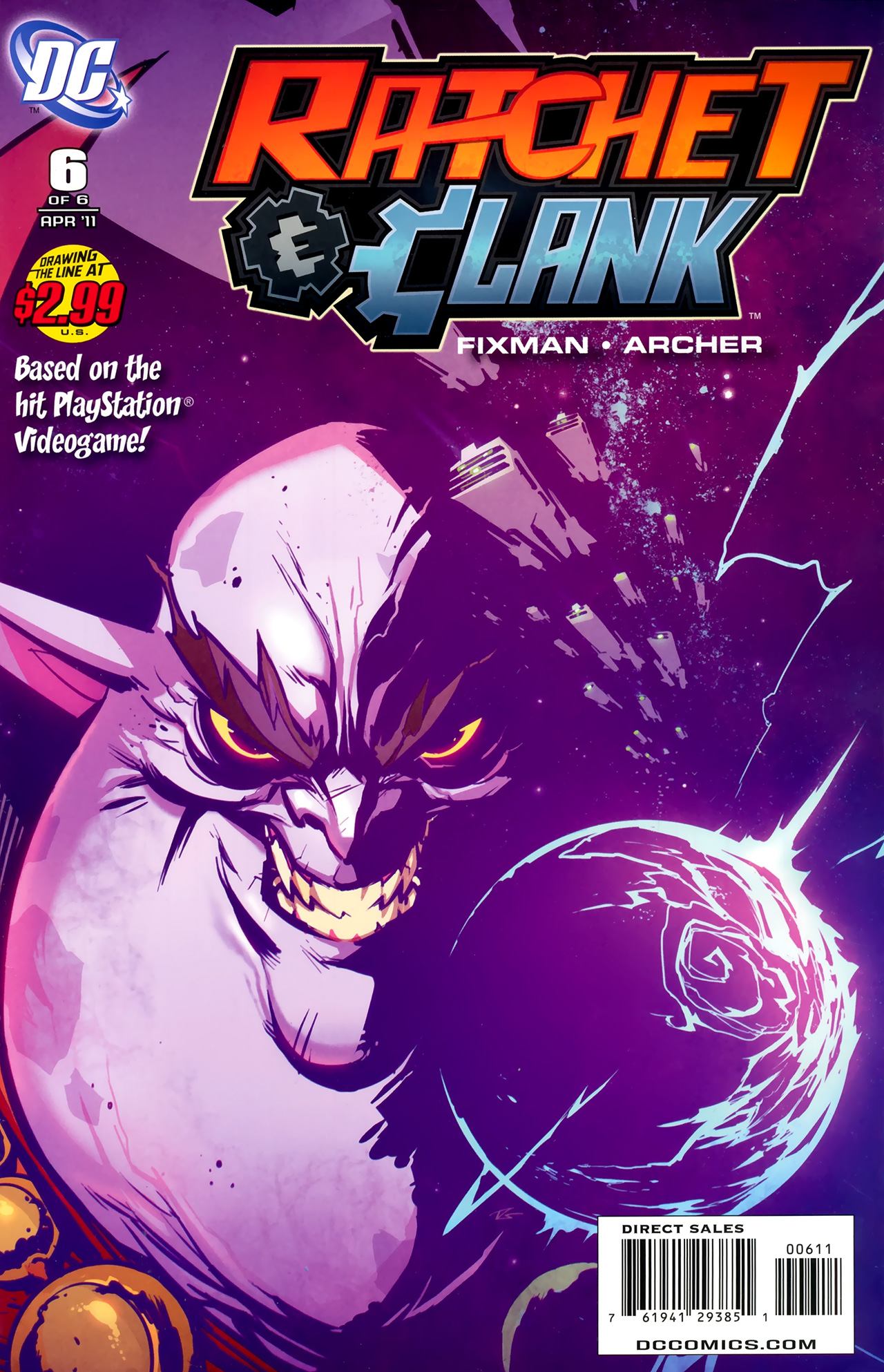Read online Ratchet & Clank comic -  Issue #6 - 1