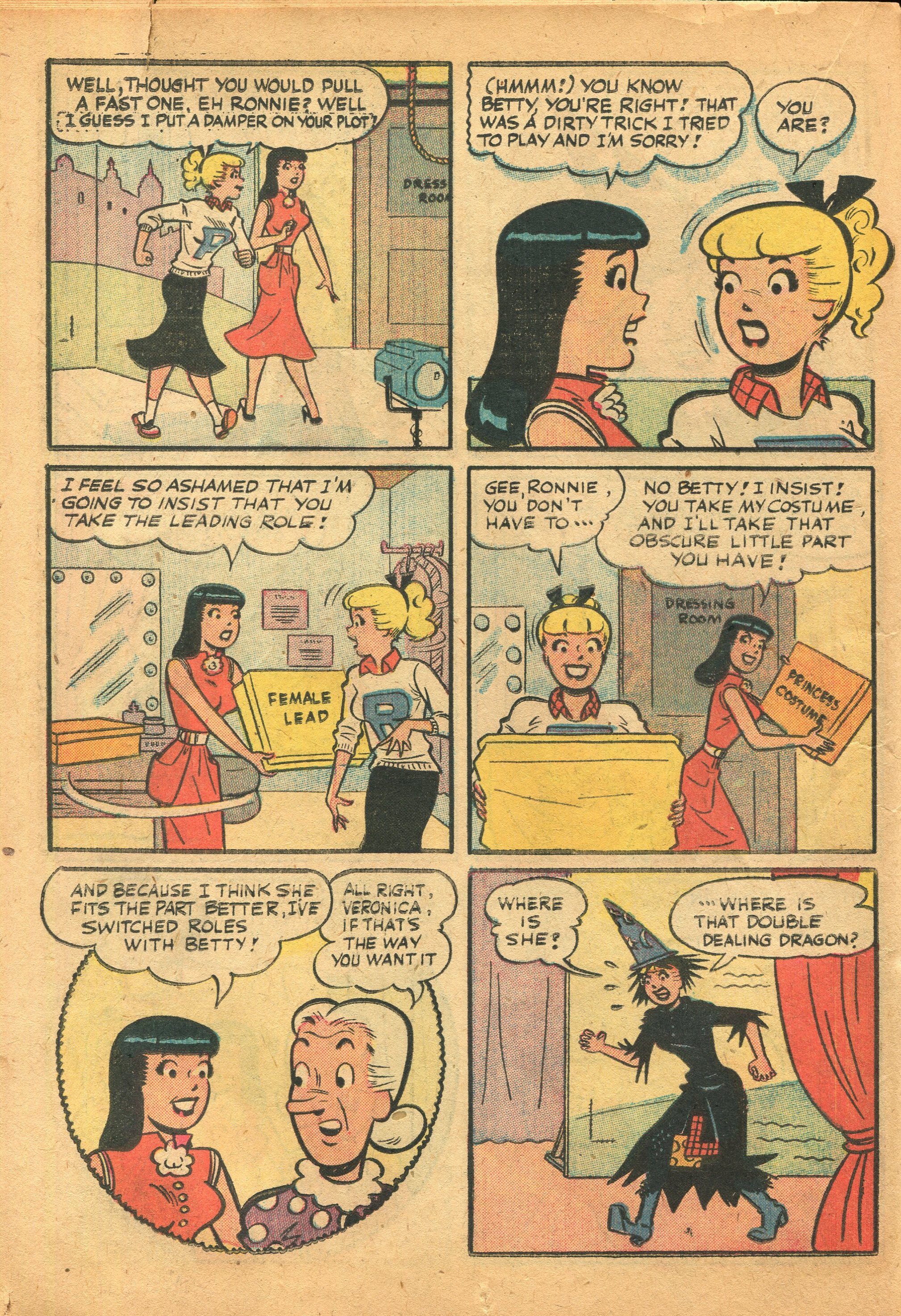 Read online Archie's Girls Betty and Veronica comic -  Issue #6 - 16