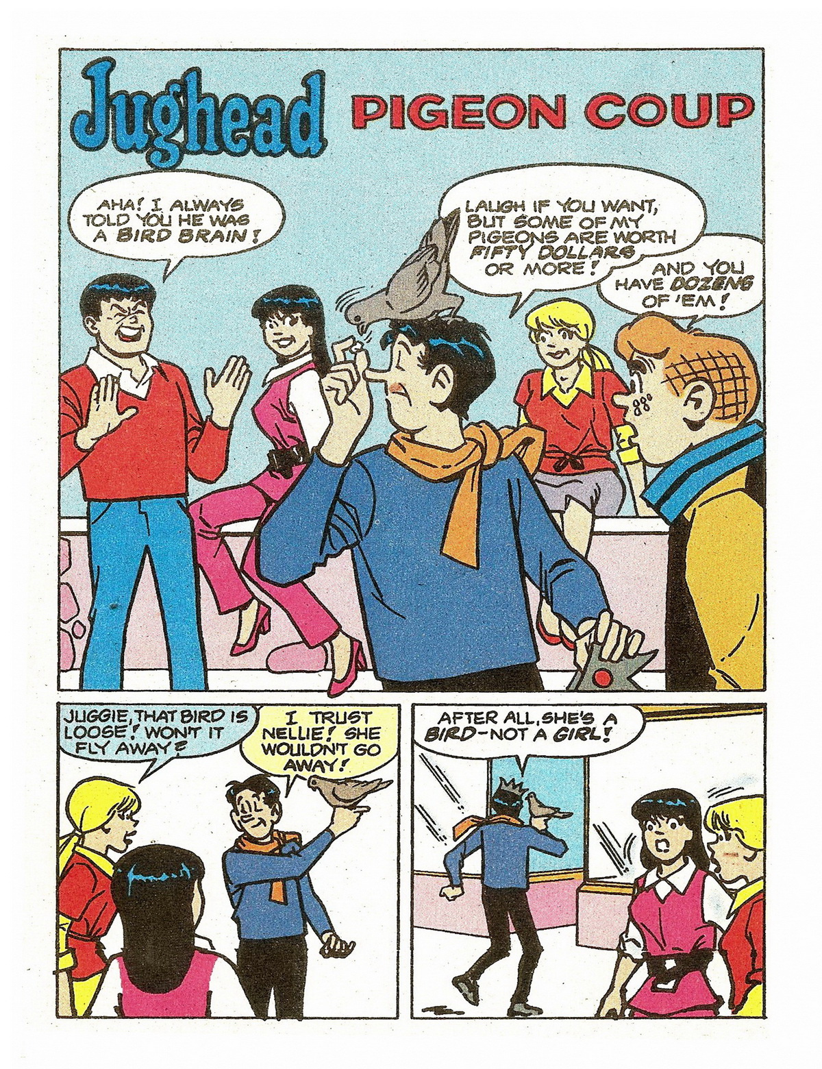 Read online Jughead's Double Digest Magazine comic -  Issue #36 - 187