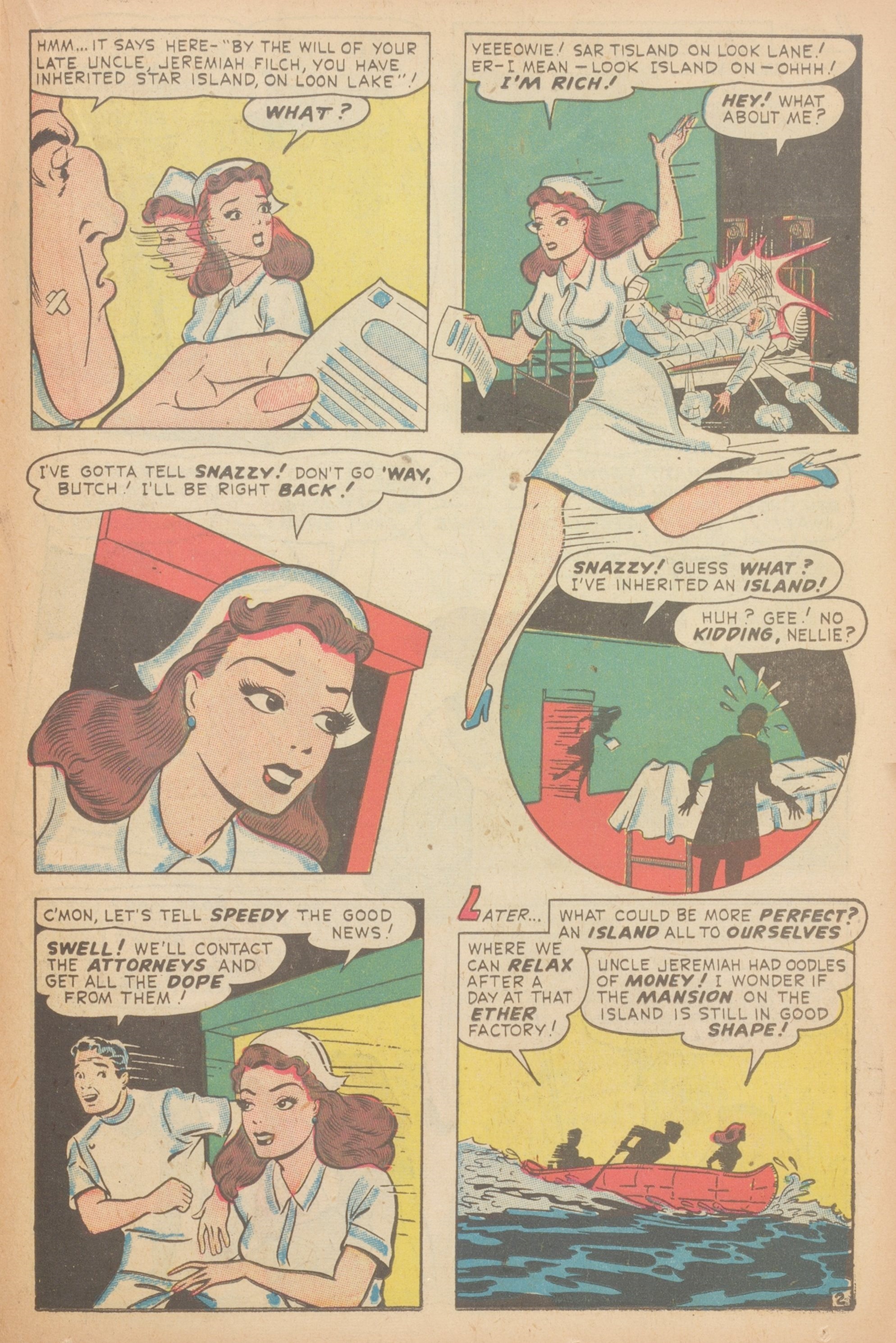 Read online Nellie The Nurse (1945) comic -  Issue #11 - 31