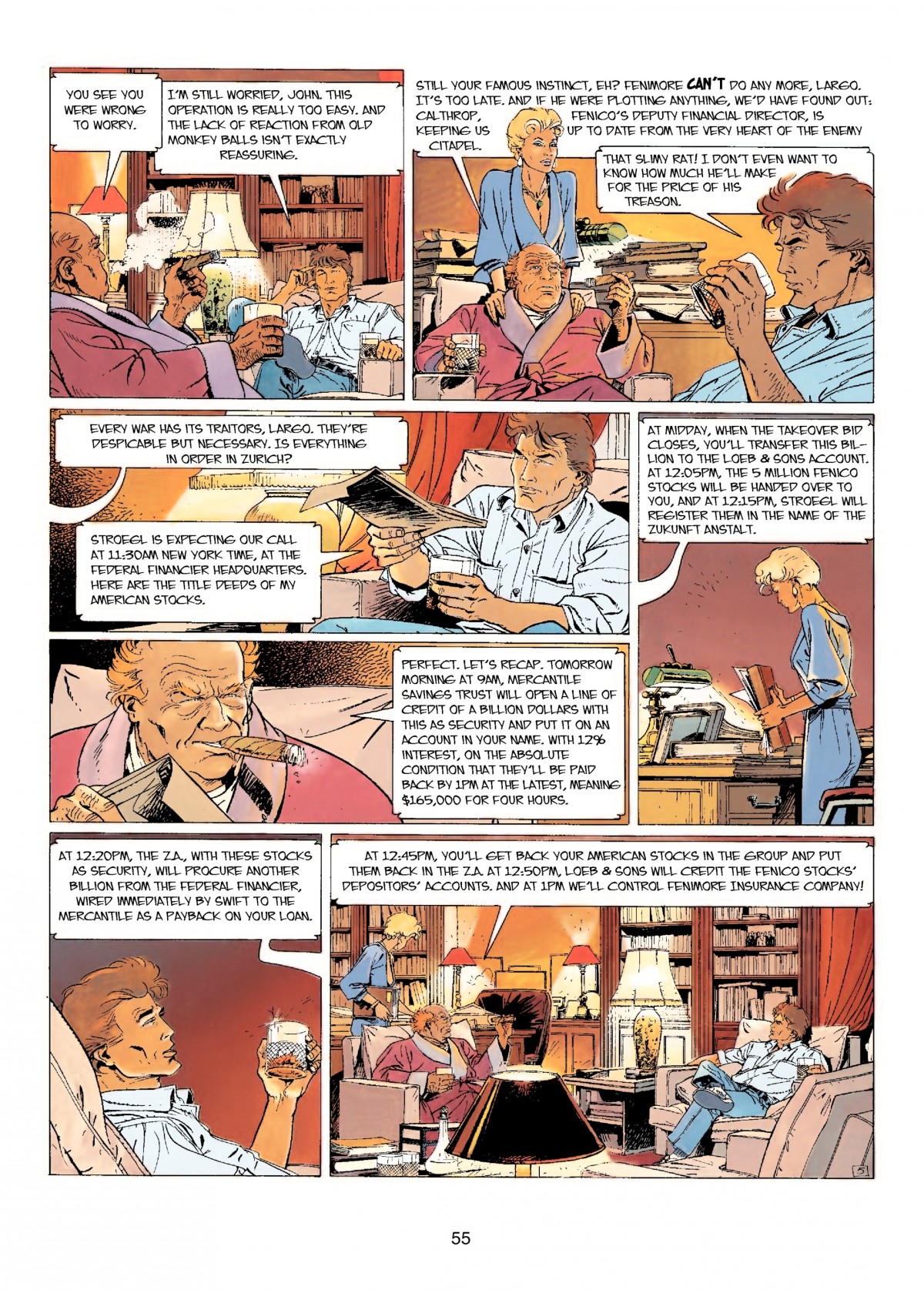 Read online Largo Winch comic -  Issue # TPB 2 - 54