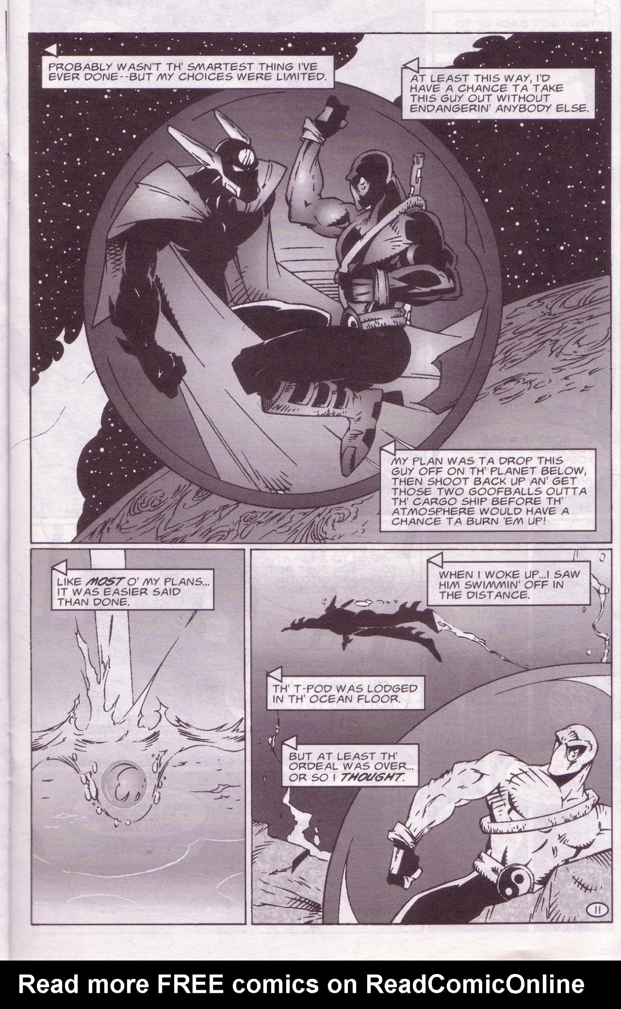 Read online Zen Intergalactic Ninja: Starquest comic -  Issue #5 - 13