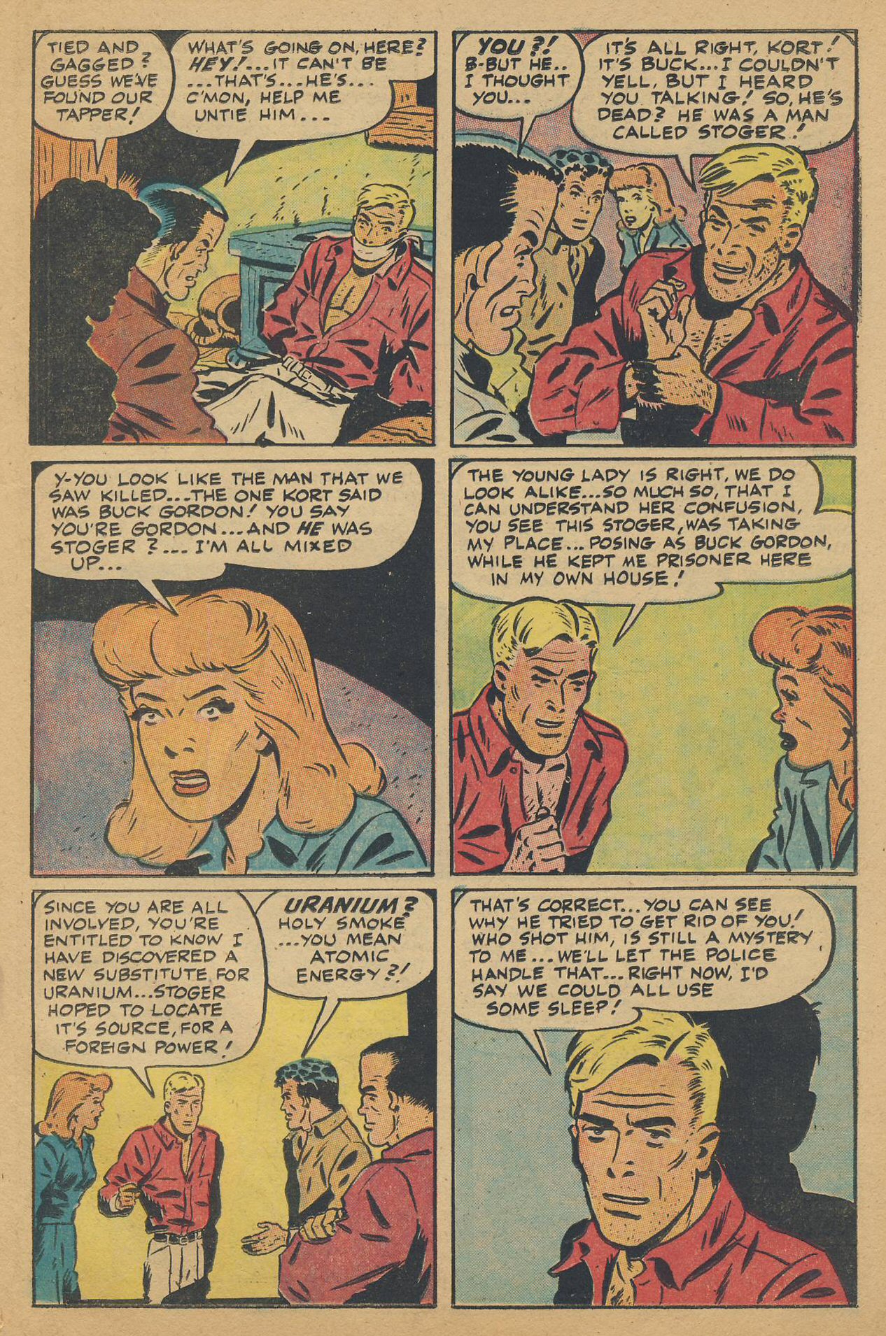 Read online Famous Funnies comic -  Issue #150 - 37