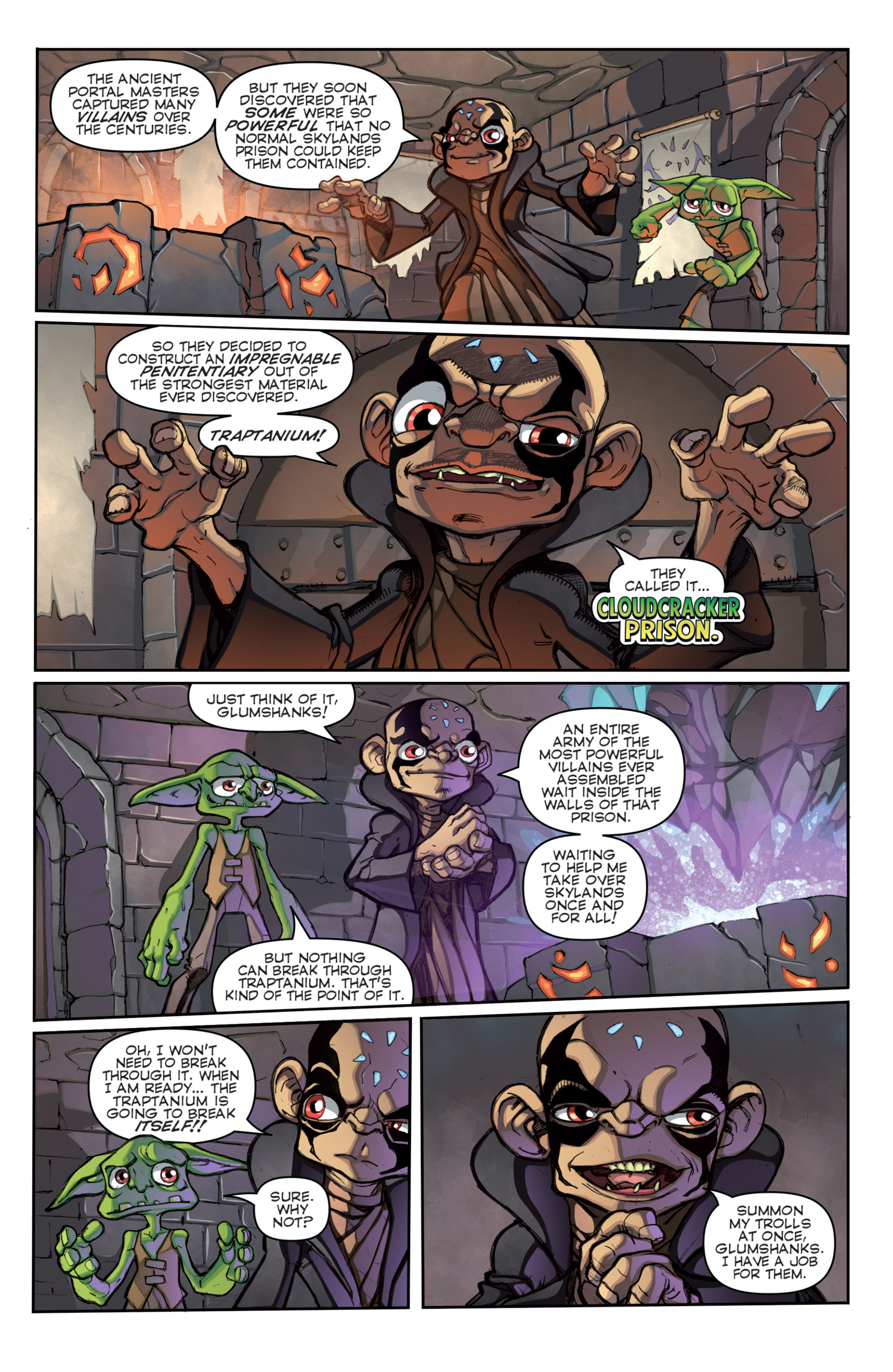 Read online Skylanders comic -  Issue #0 - 5