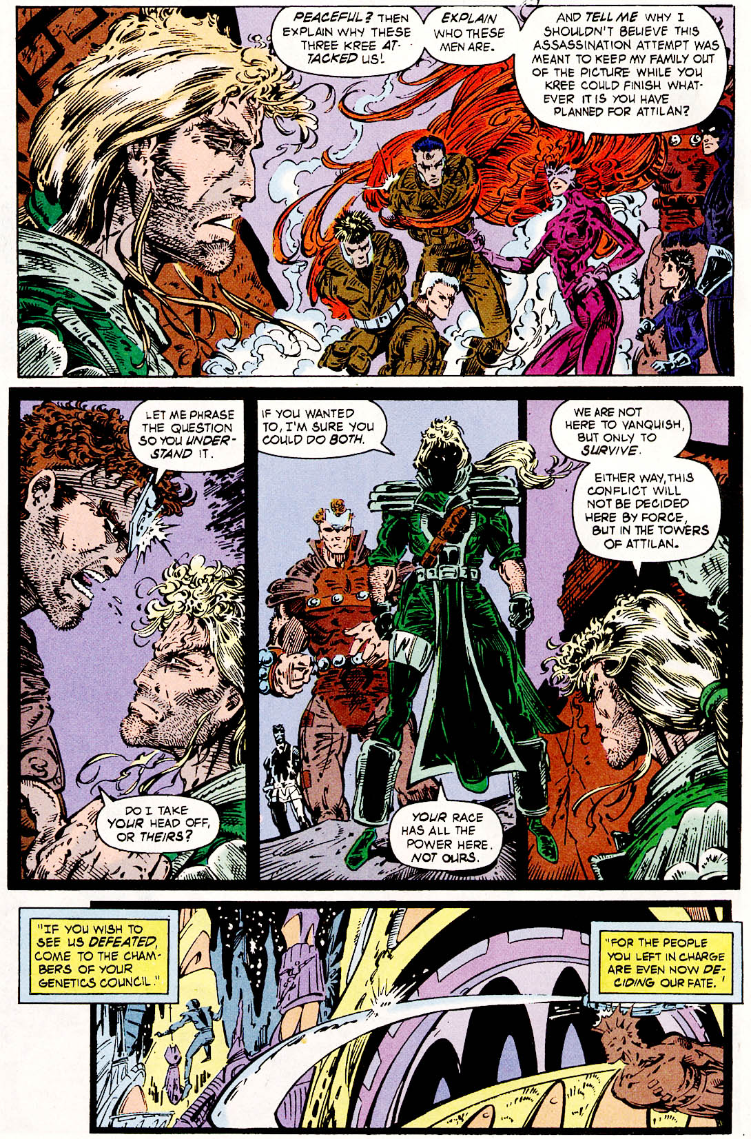 Read online Inhumans: The Great Refuge comic -  Issue # Full - 28