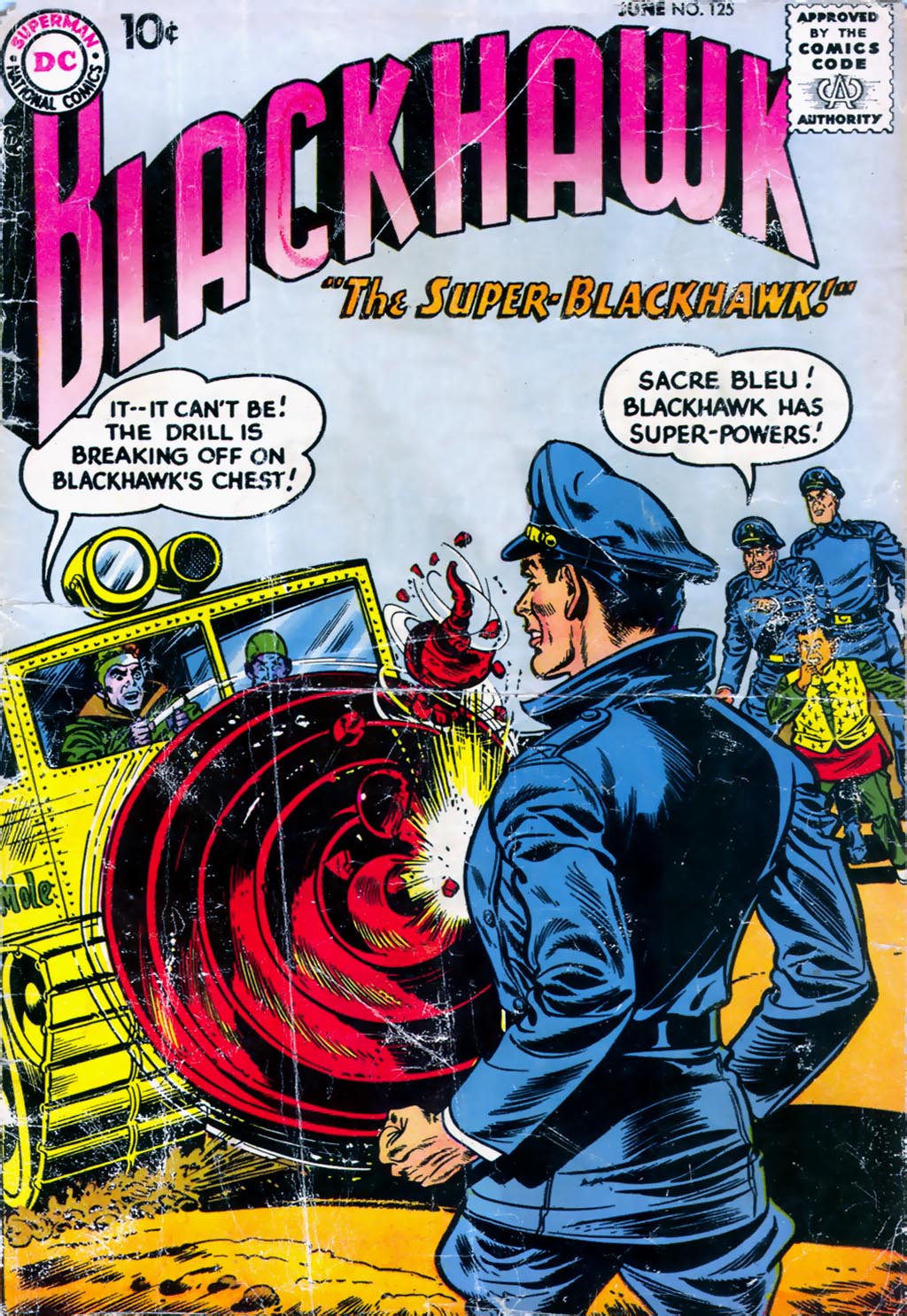 Read online Blackhawk (1957) comic -  Issue #125 - 1