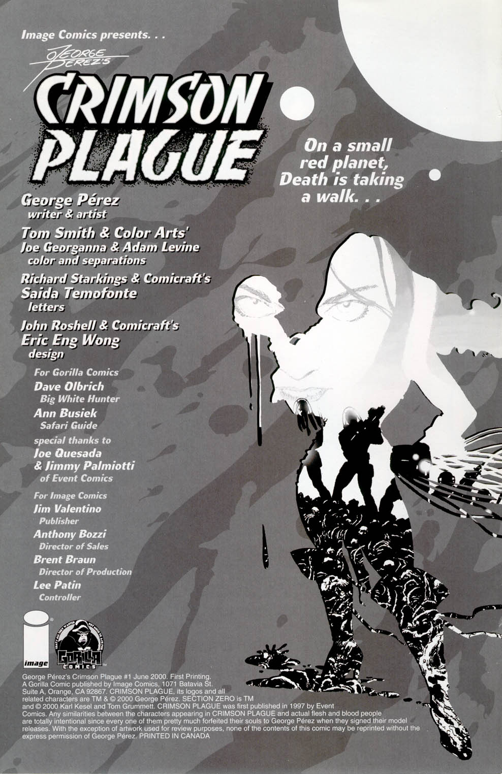 Read online Crimson Plague comic -  Issue #1 - 2