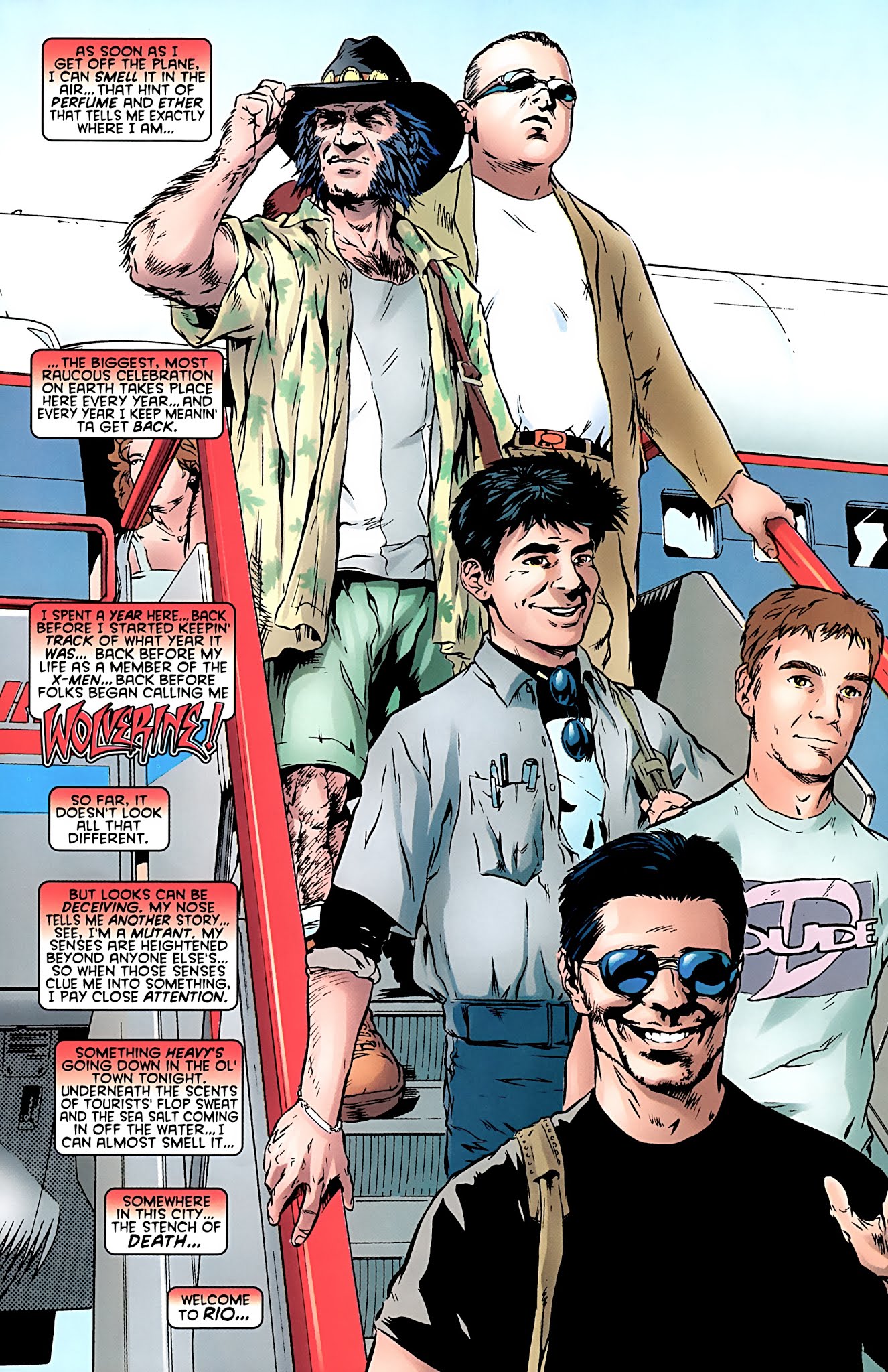 Read online Wolverine: Black Rio comic -  Issue # Full - 4