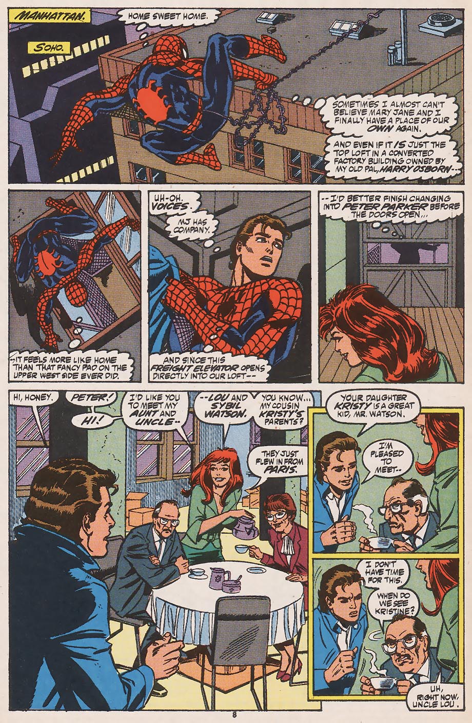 Read online Web of Spider-Man (1985) comic -  Issue #58 - 7