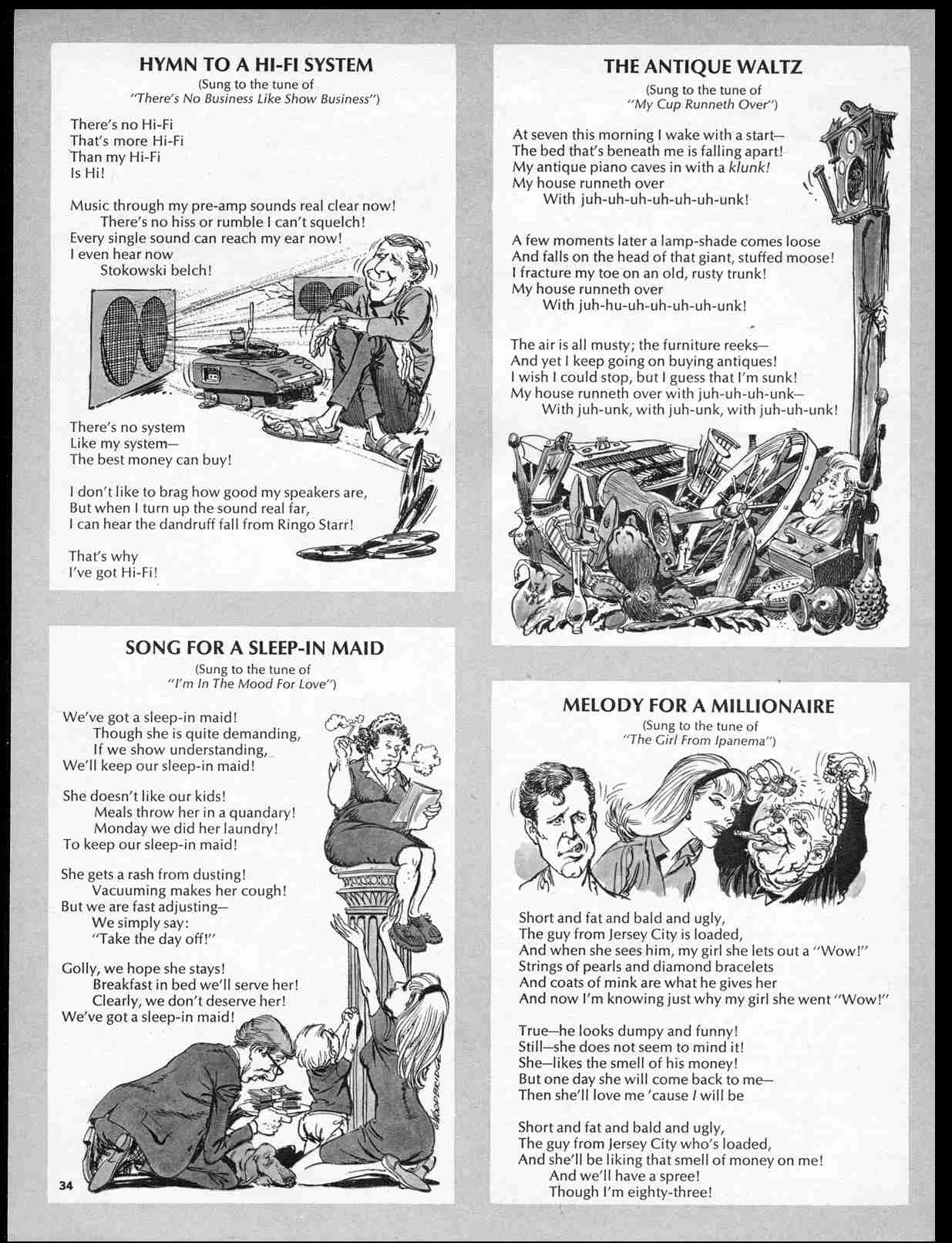 Read online MAD comic -  Issue #119 - 36