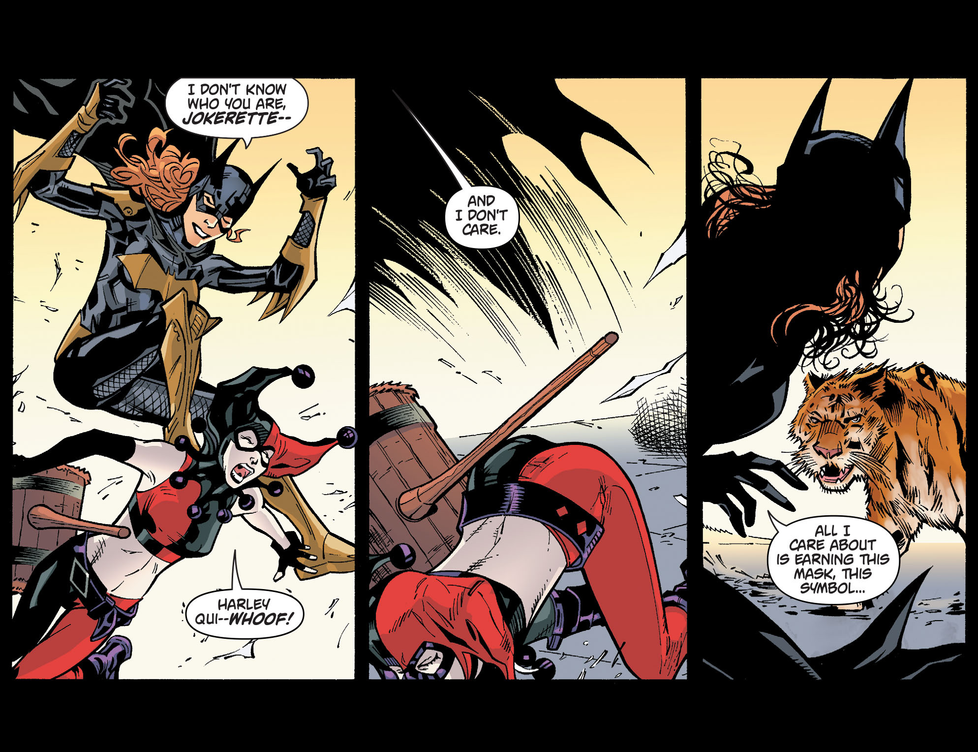 Read online Batman: Arkham Knight: Batgirl & Harley Quinn comic -  Issue #2 - 6