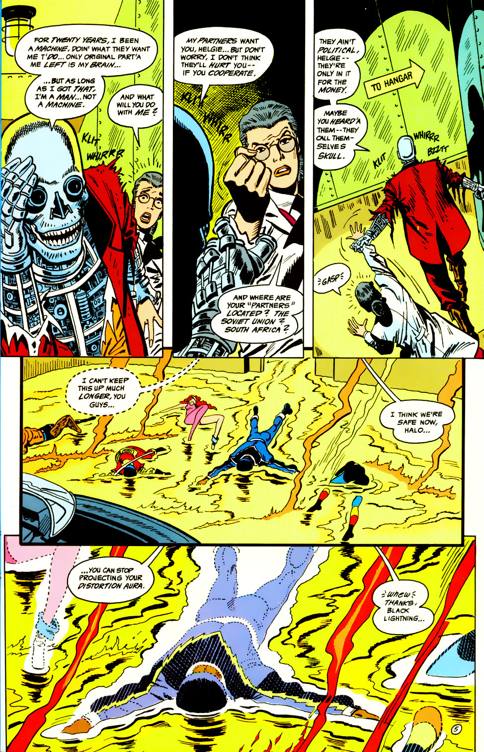 Read online Adventures of the Outsiders comic -  Issue #45 - 6