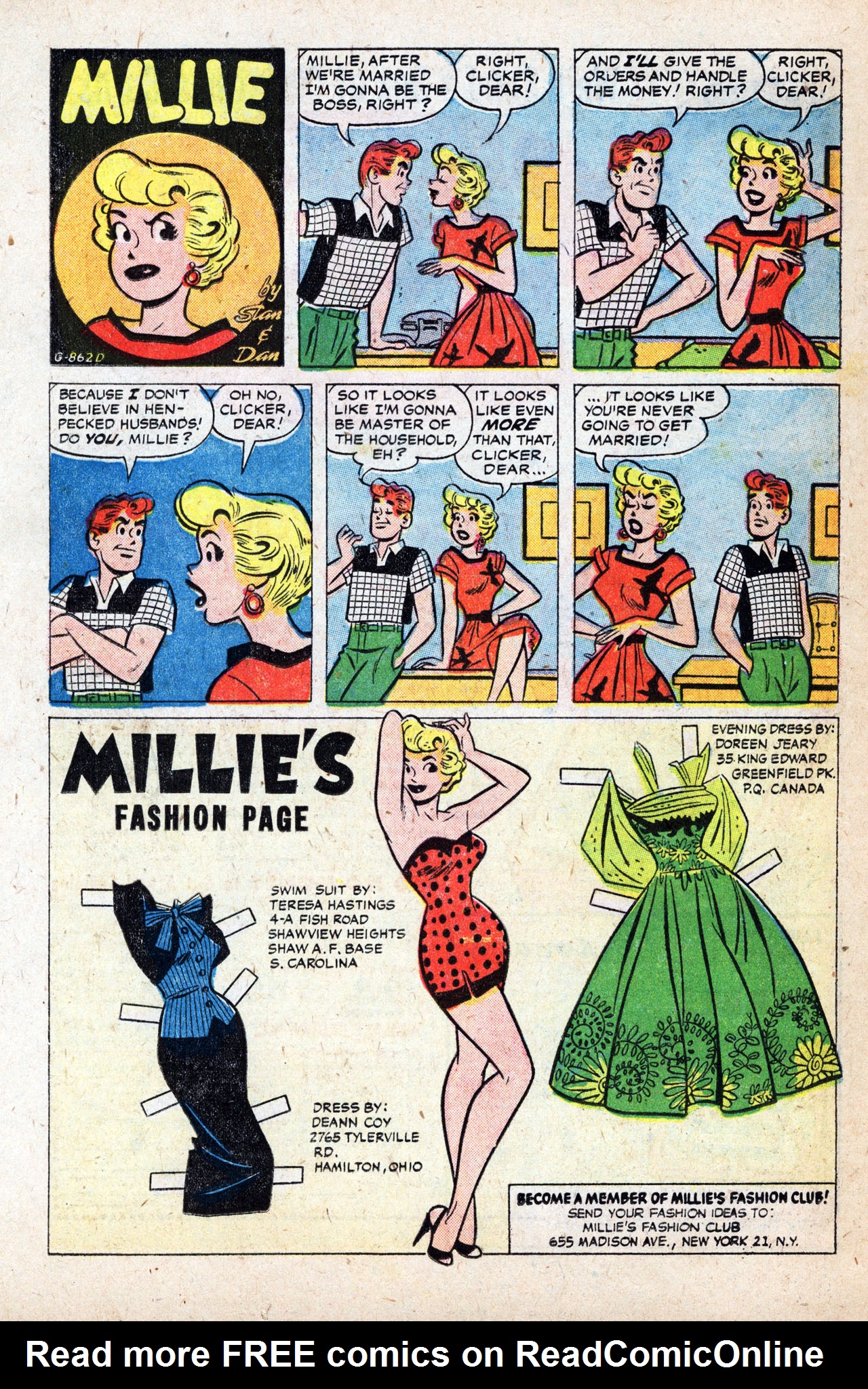 Read online Millie the Model comic -  Issue #63 - 26