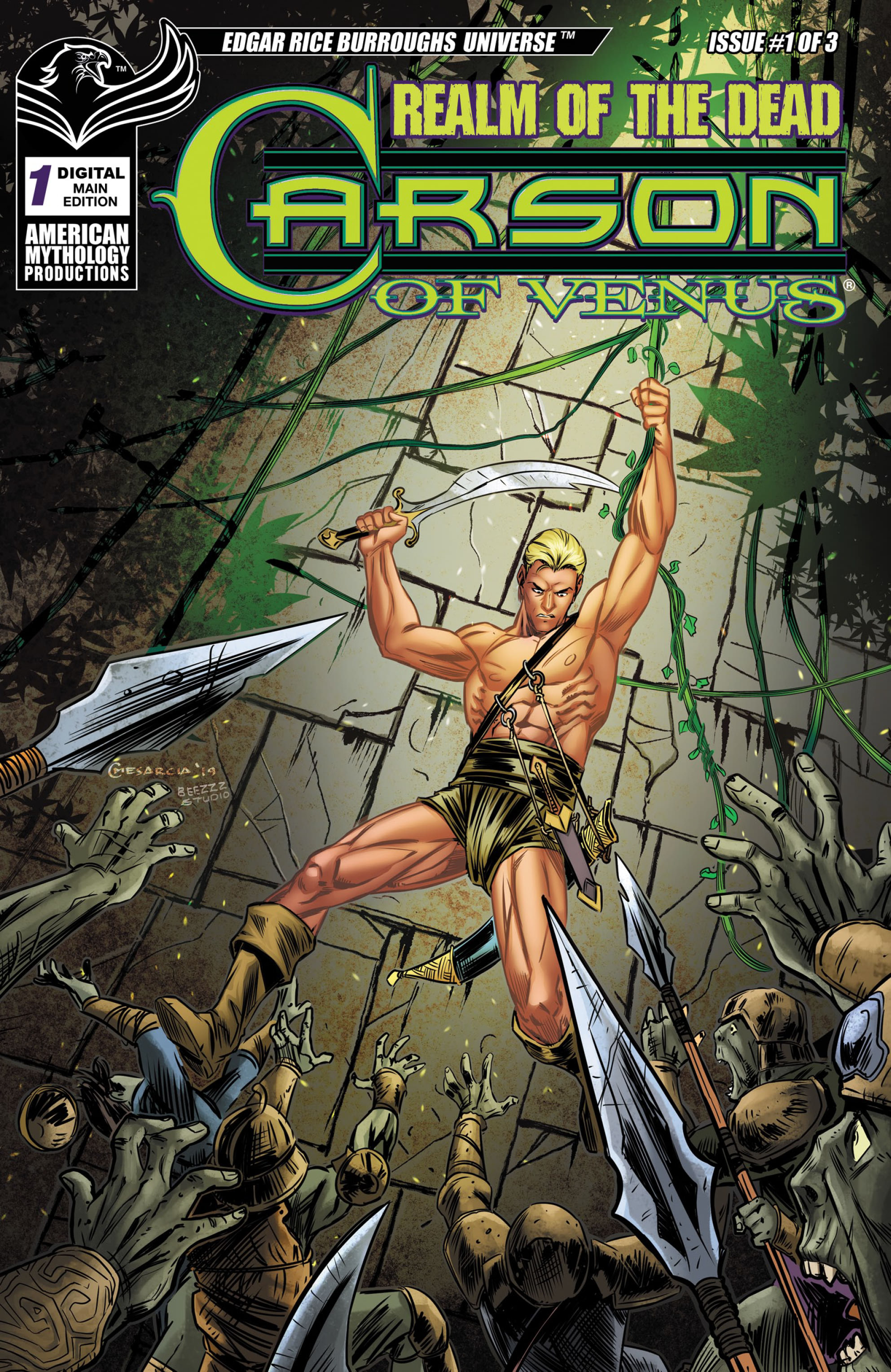 Read online ERB Carson of Venus: Realm of the Dead comic -  Issue # Full - 1